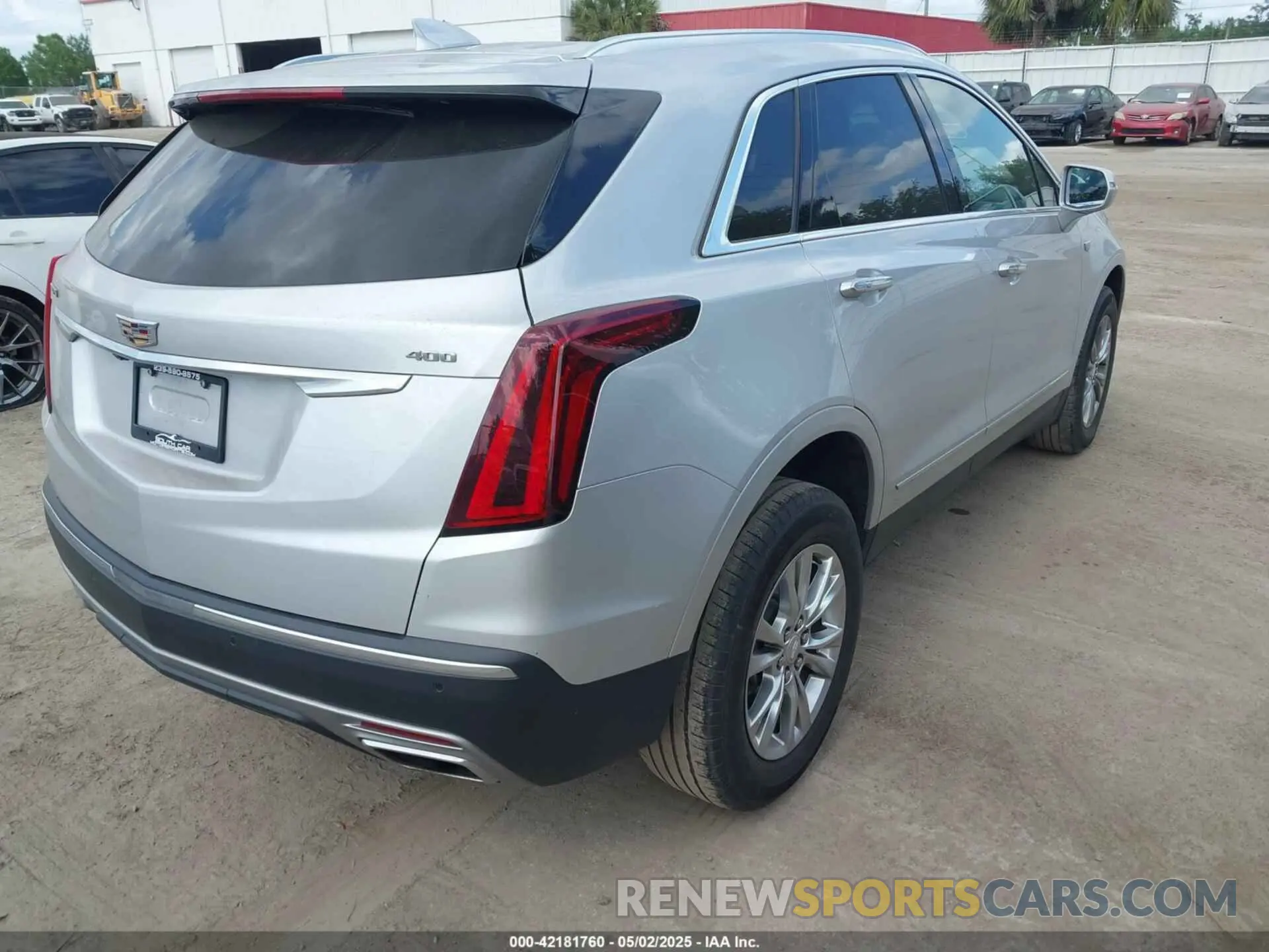 4 fotografías del automóvil dañado 1GYKNCRS0LZ187525 CADILLAC XT5 2020