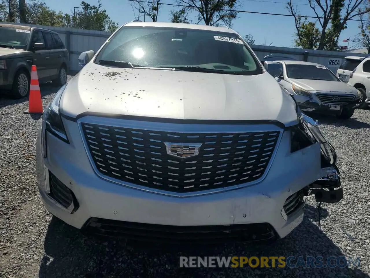 5 fotografías del automóvil dañado 1GYKNCRS0LZ221494 CADILLAC XT5 2020
