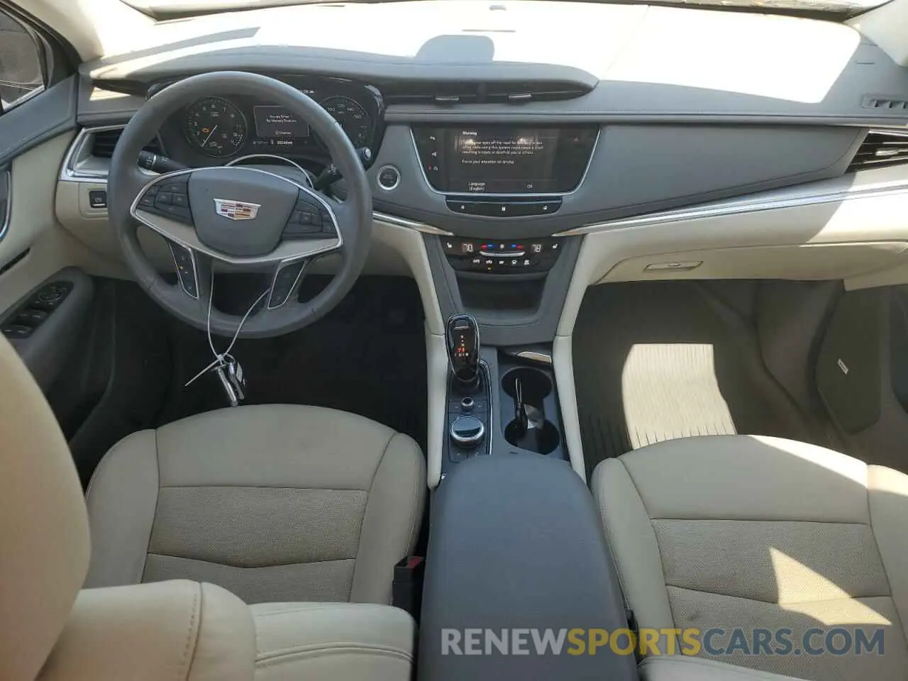 8 fotografías del automóvil dañado 1GYKNCRS0LZ221494 CADILLAC XT5 2020