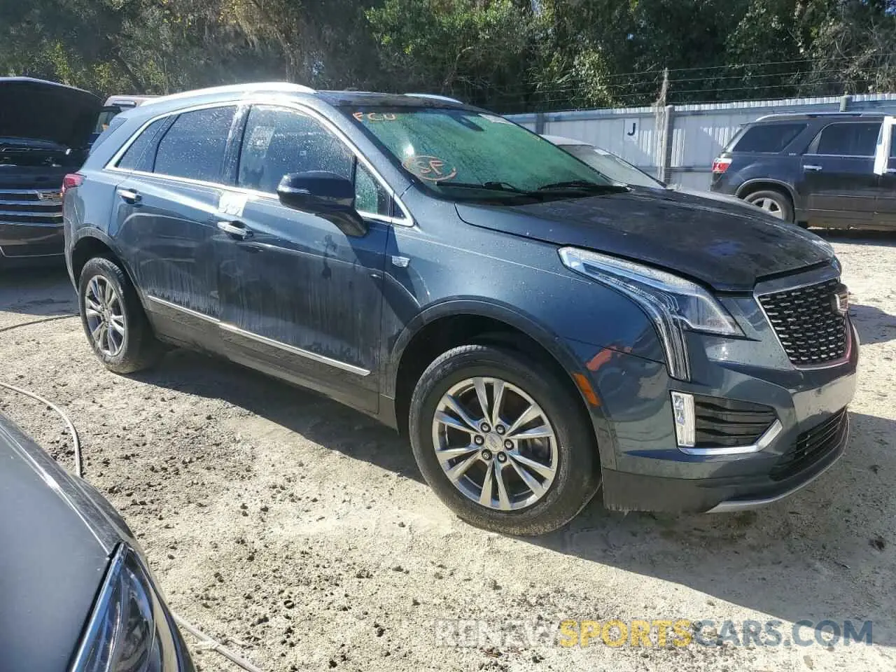4 fotografías del automóvil dañado 1GYKNCRS2LZ110526 CADILLAC XT5 2020