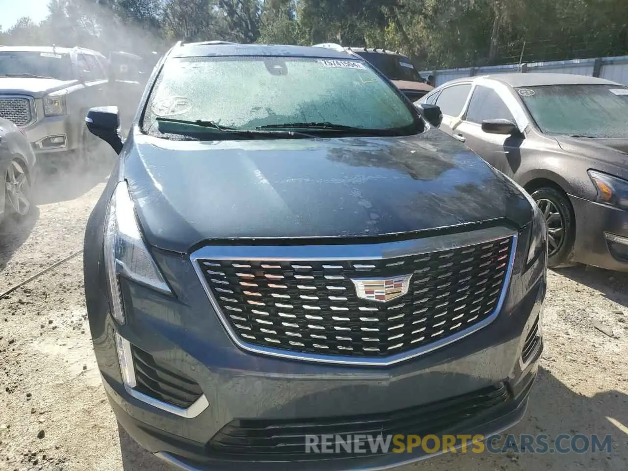 5 fotografías del automóvil dañado 1GYKNCRS2LZ110526 CADILLAC XT5 2020
