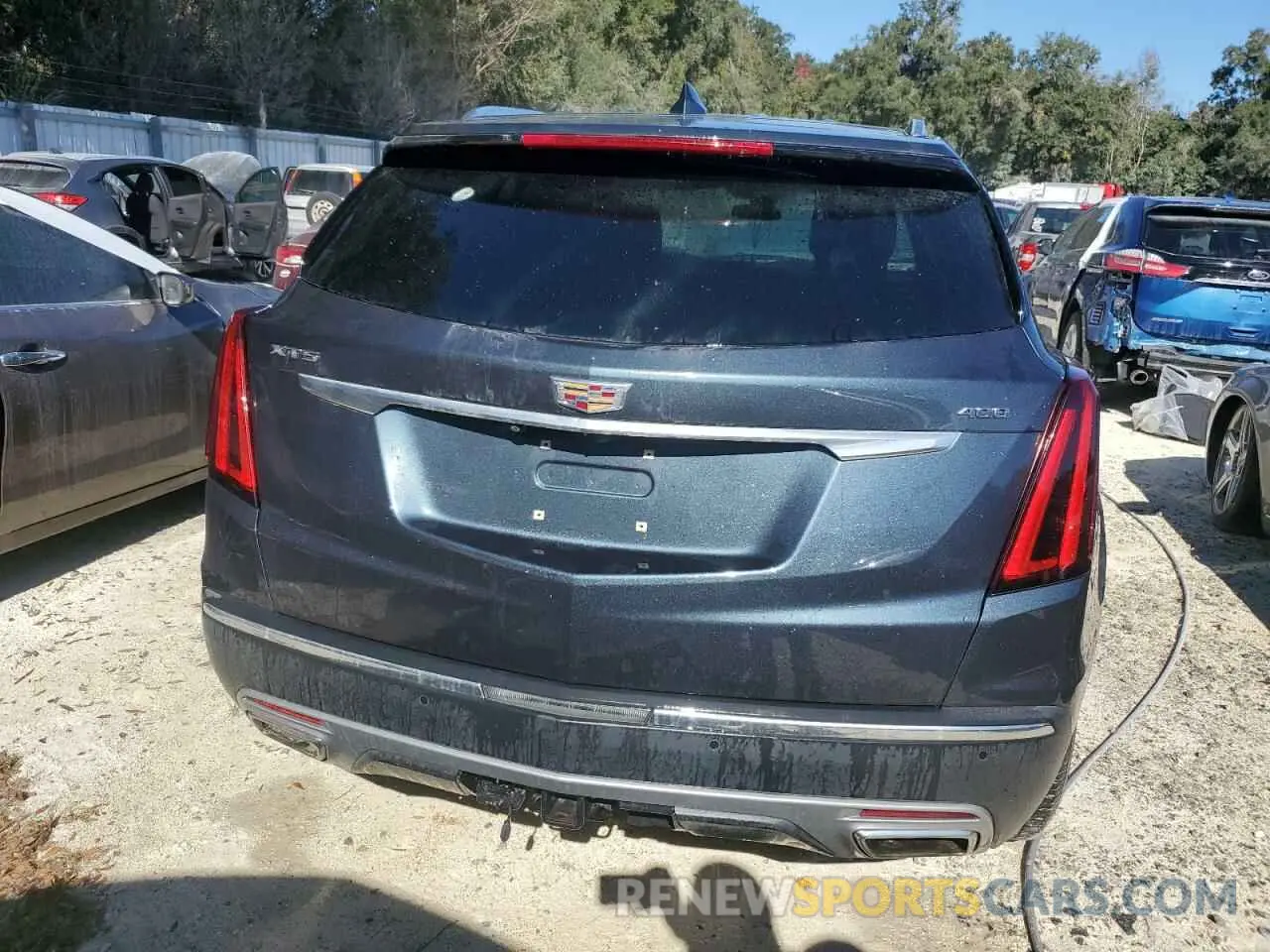 6 fotografías del automóvil dañado 1GYKNCRS2LZ110526 CADILLAC XT5 2020
