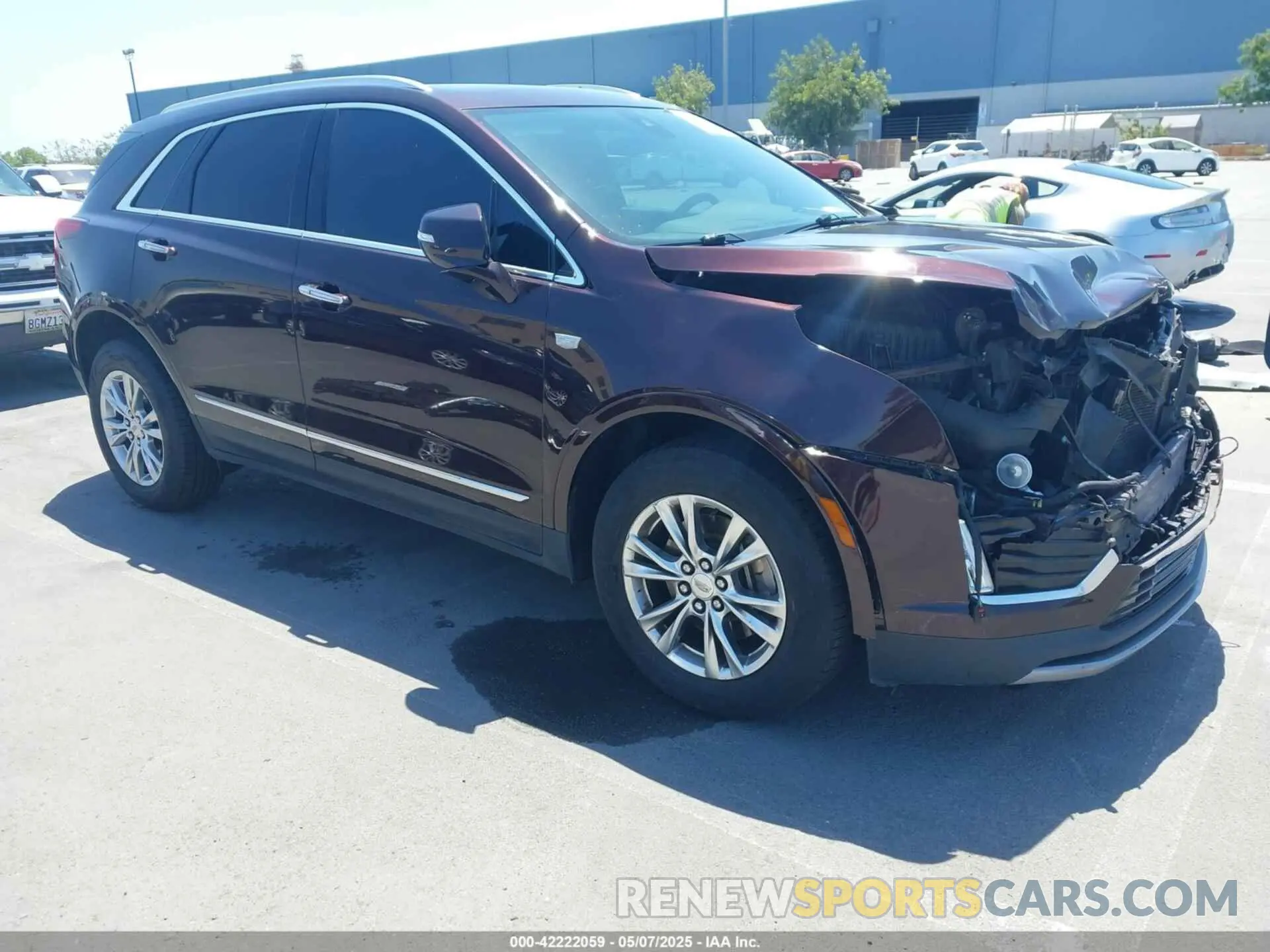 1 fotografías del automóvil dañado 1GYKNCRS2LZ189535 CADILLAC XT5 2020