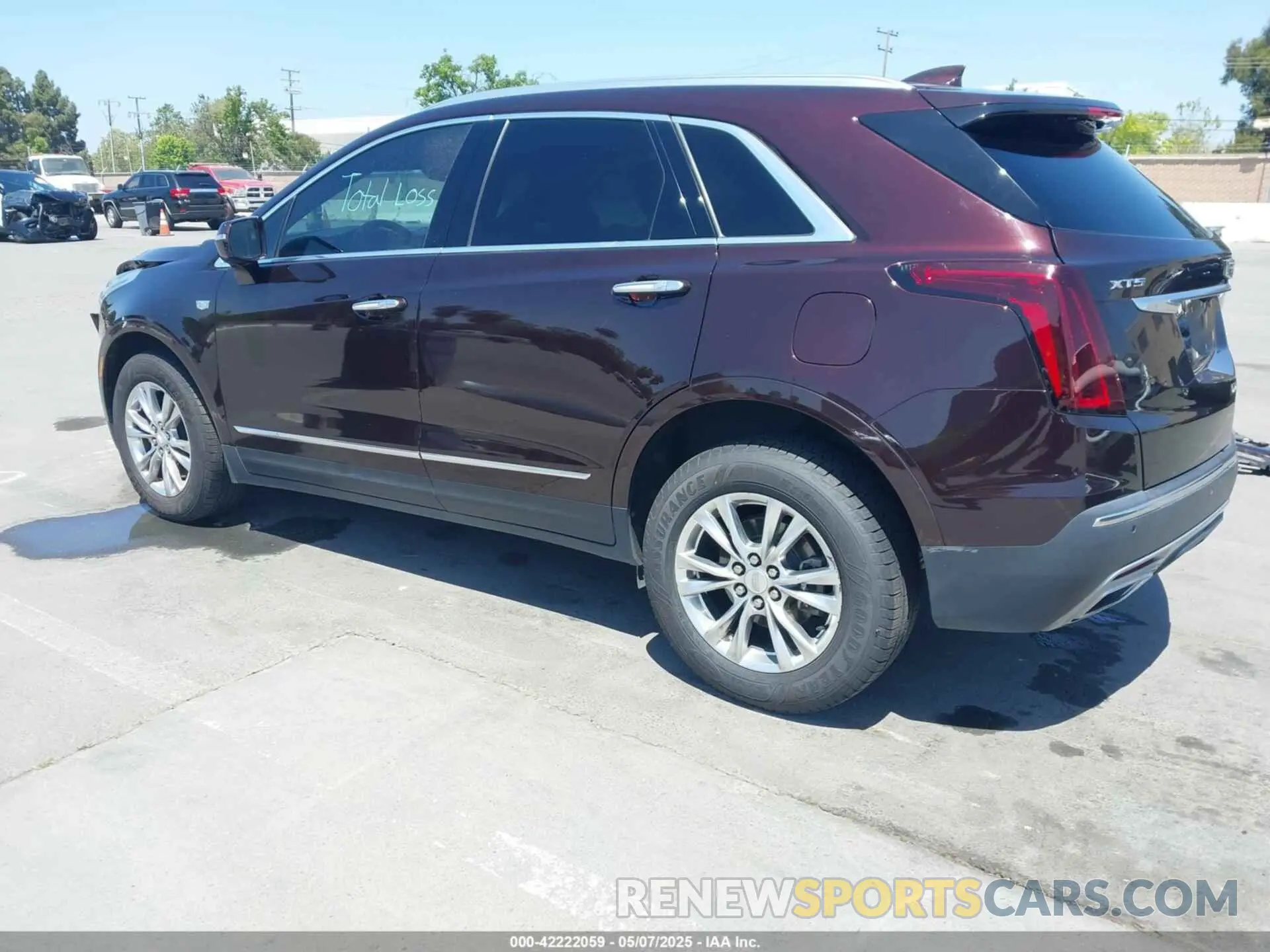 3 fotografías del automóvil dañado 1GYKNCRS2LZ189535 CADILLAC XT5 2020