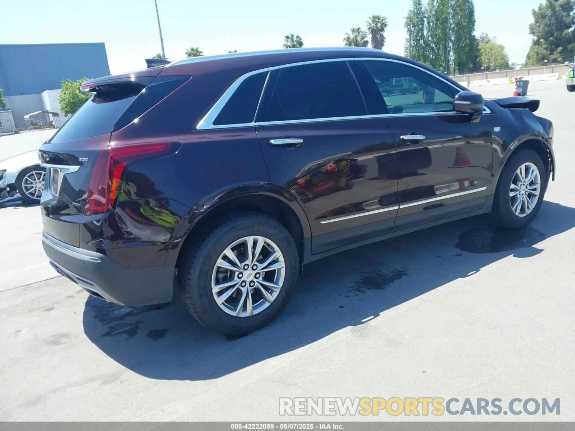 4 fotografías del automóvil dañado 1GYKNCRS2LZ189535 CADILLAC XT5 2020