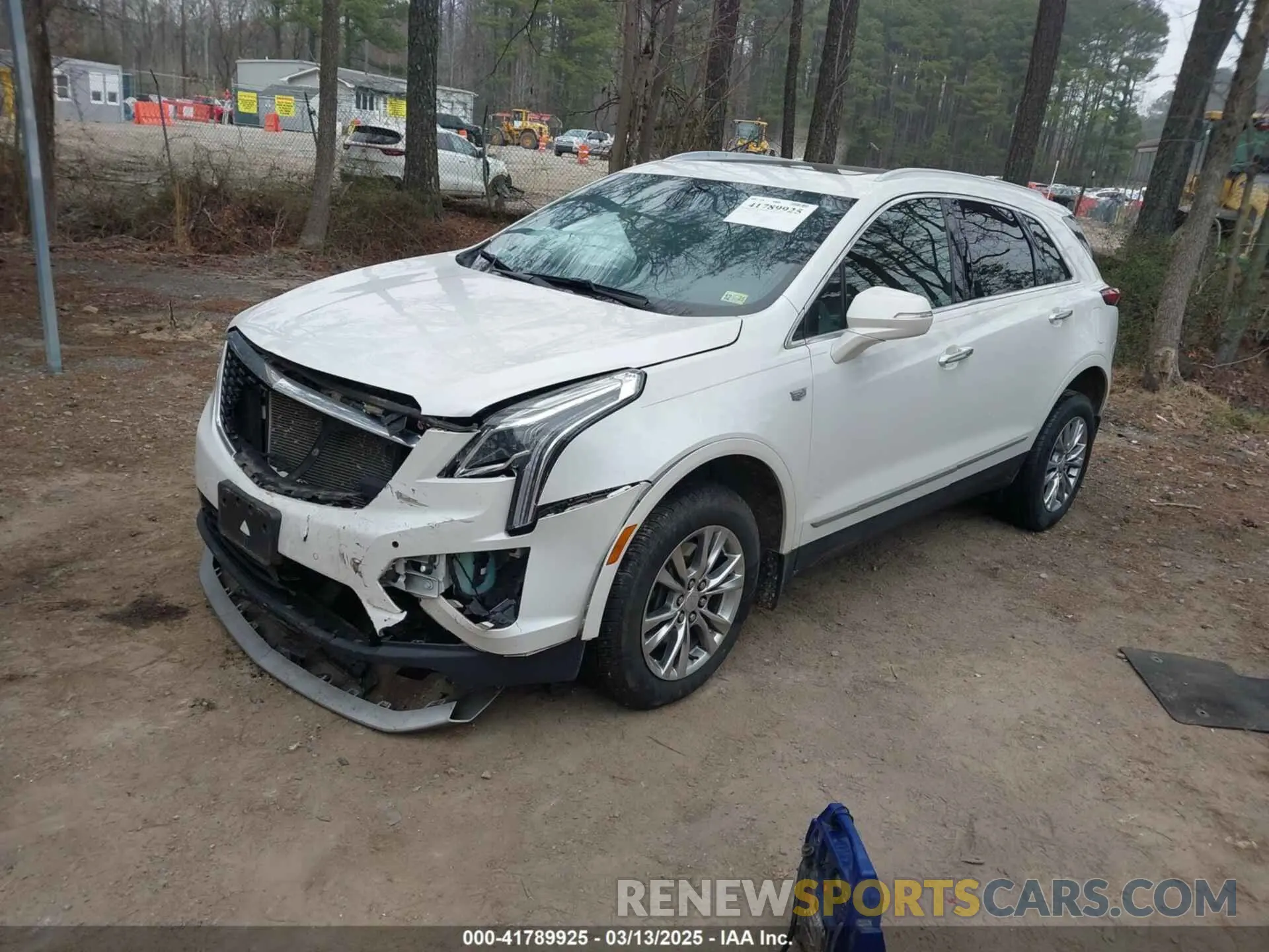 2 fotografías del automóvil dañado 1GYKNCRS3LZ115508 CADILLAC XT5 2020