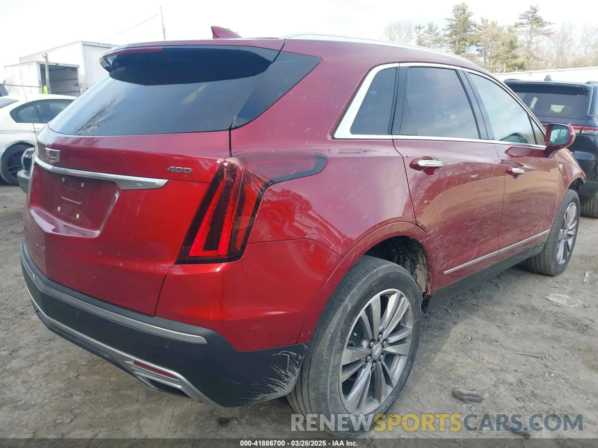 4 fotografías del automóvil dañado 1GYKNCRS3LZ226334 CADILLAC XT5 2020