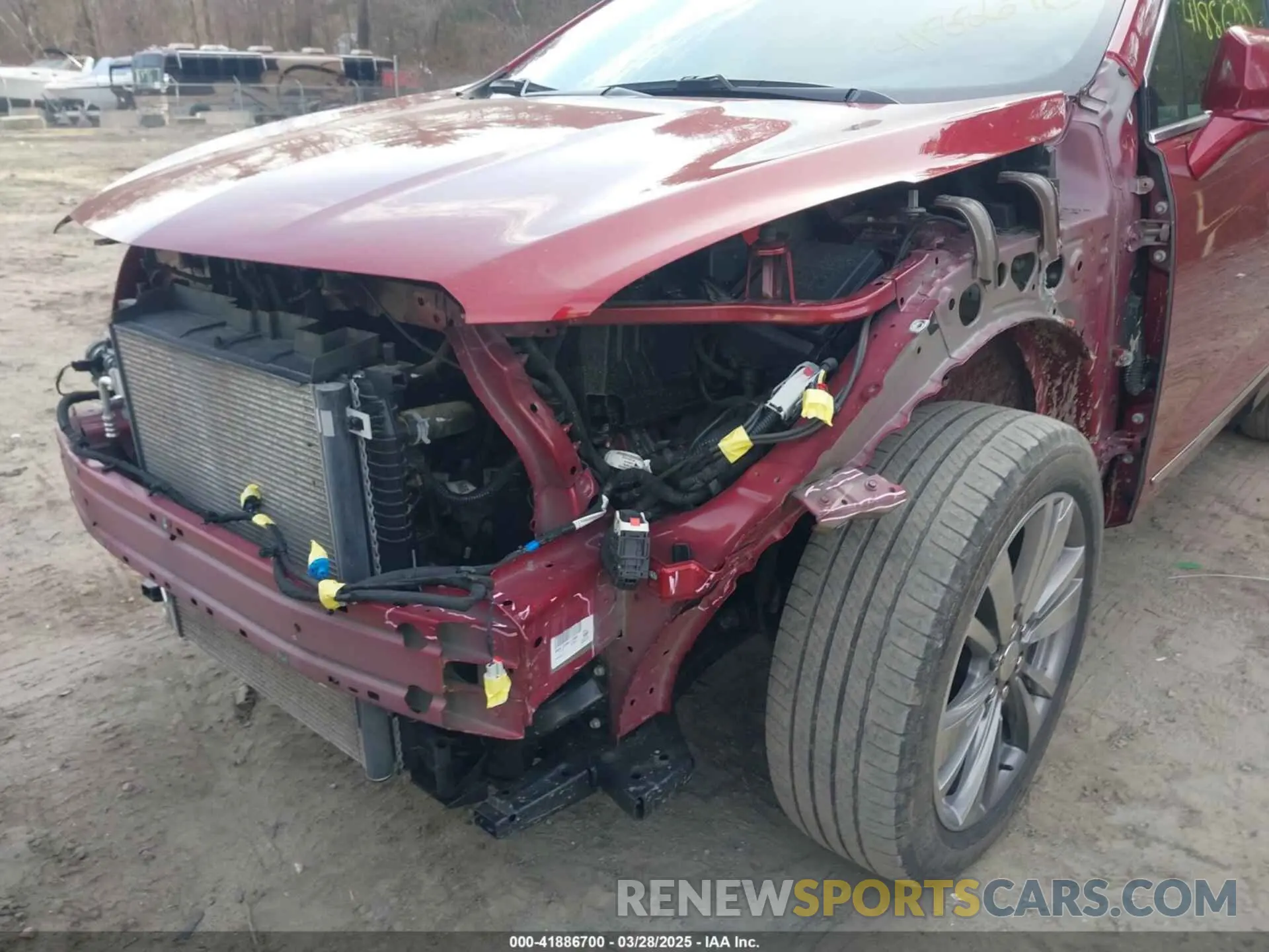 6 fotografías del automóvil dañado 1GYKNCRS3LZ226334 CADILLAC XT5 2020