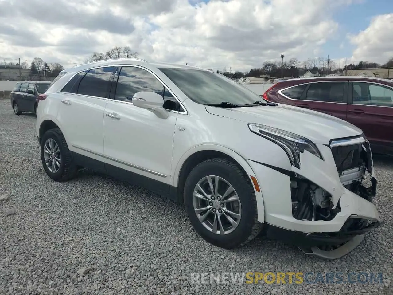 4 fotografías del automóvil dañado 1GYKNCRS3LZ240797 CADILLAC XT5 2020