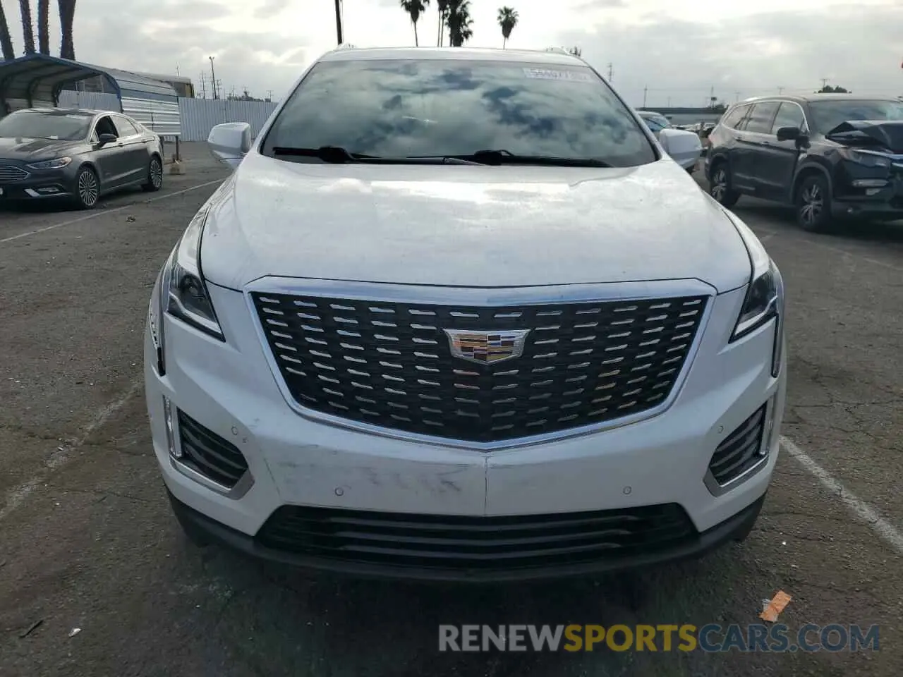 5 fotografías del automóvil dañado 1GYKNCRS4LZ196602 CADILLAC XT5 2020