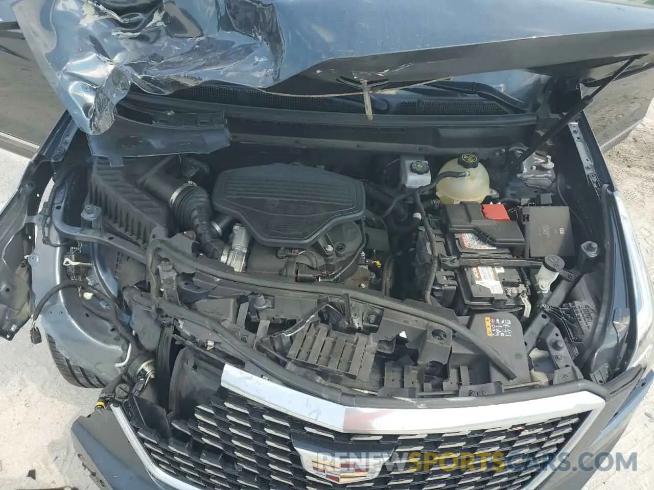 12 fotografías del automóvil dañado 1GYKNCRS7LZ163383 CADILLAC XT5 2020