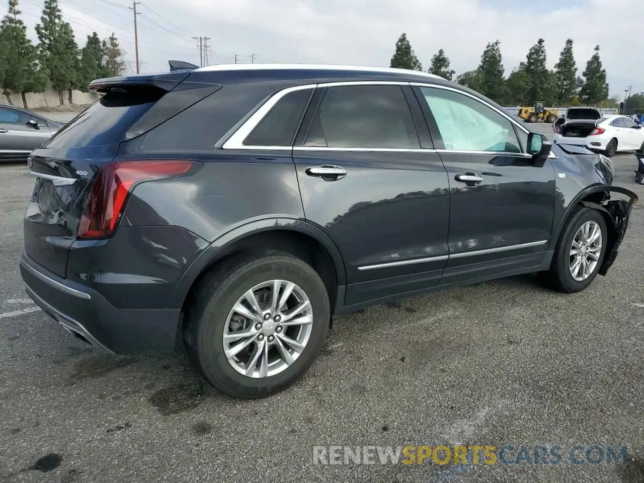 3 fotografías del automóvil dañado 1GYKNCRS7LZ192284 CADILLAC XT5 2020