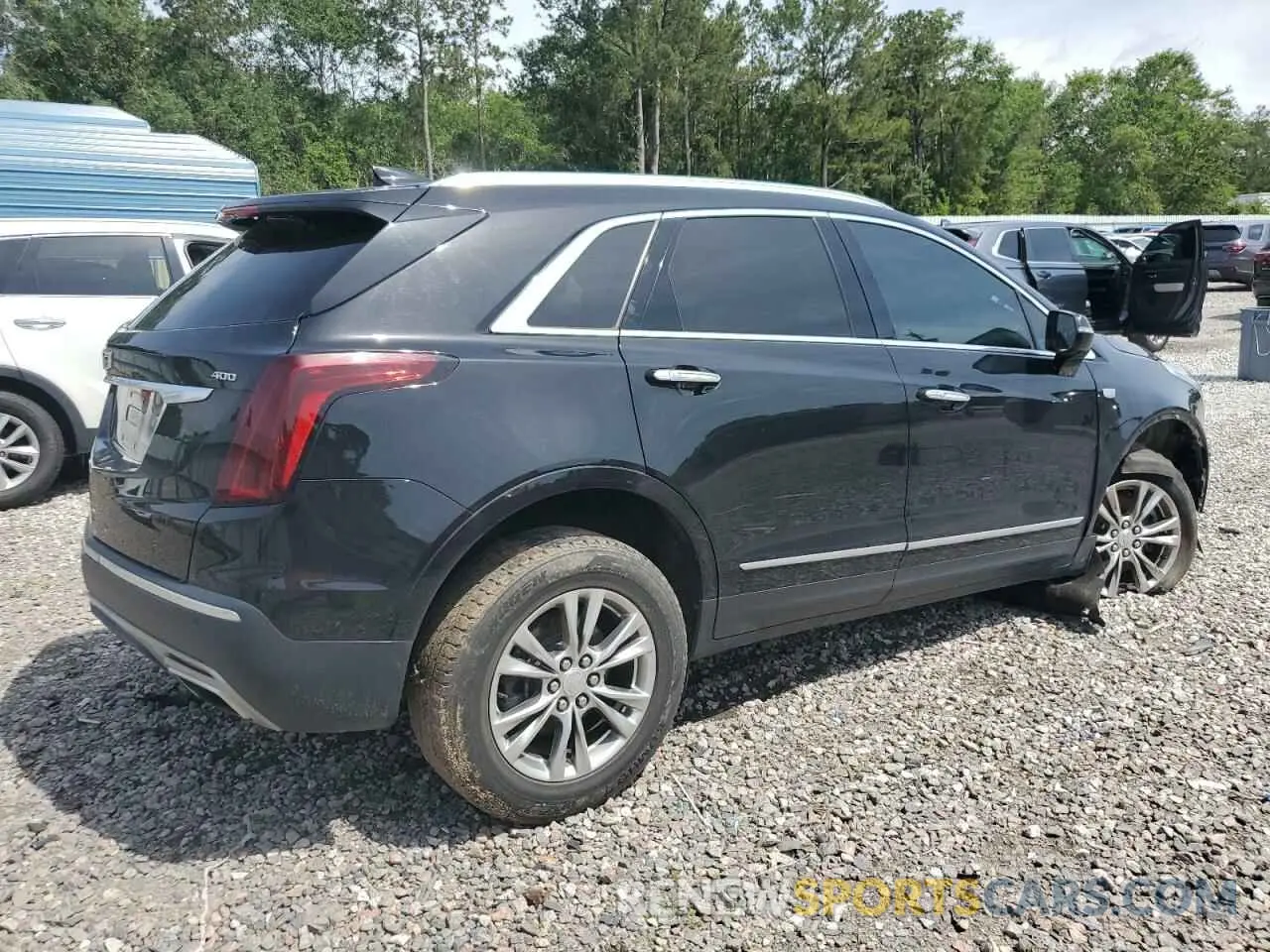 3 fotografías del automóvil dañado 1GYKNCRSXLZ124030 CADILLAC XT5 2020