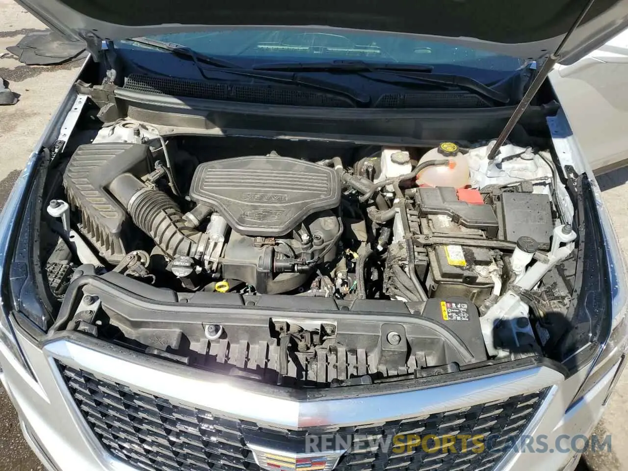12 fotografías del automóvil dañado 1GYKNCRSXLZ215525 CADILLAC XT5 2020