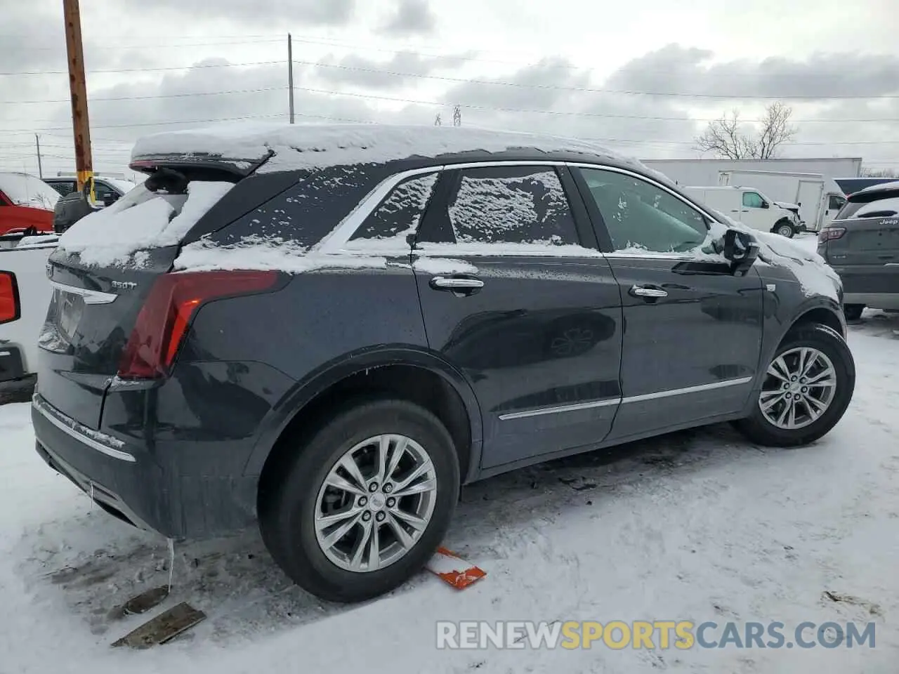 3 fotografías del automóvil dañado 1GYKNDR49LZ188289 CADILLAC XT5 2020