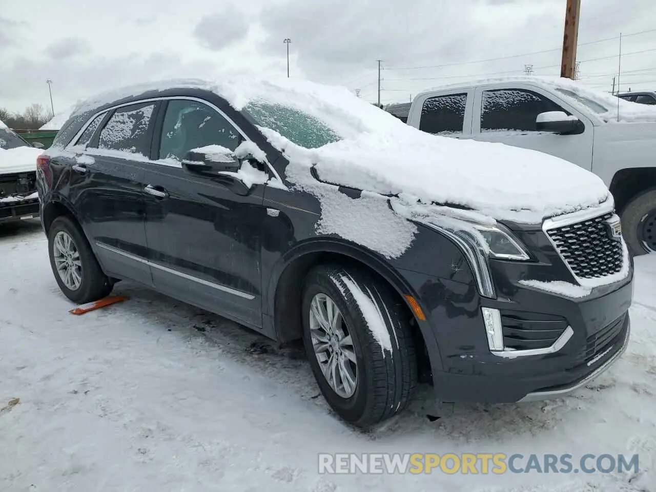 4 fotografías del automóvil dañado 1GYKNDR49LZ188289 CADILLAC XT5 2020