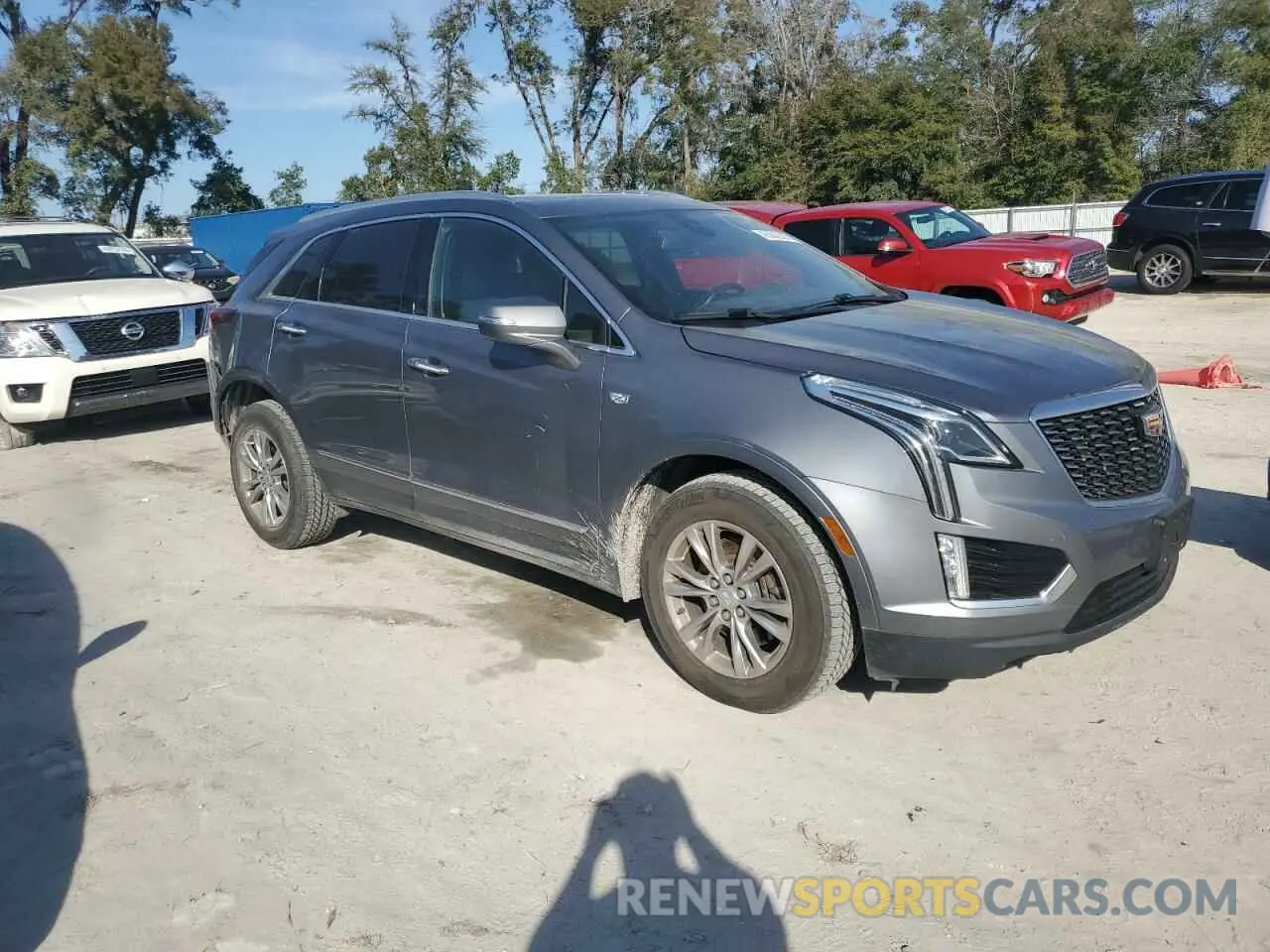 4 fotografías del automóvil dañado 1GYKNDRS0LZ147886 CADILLAC XT5 2020