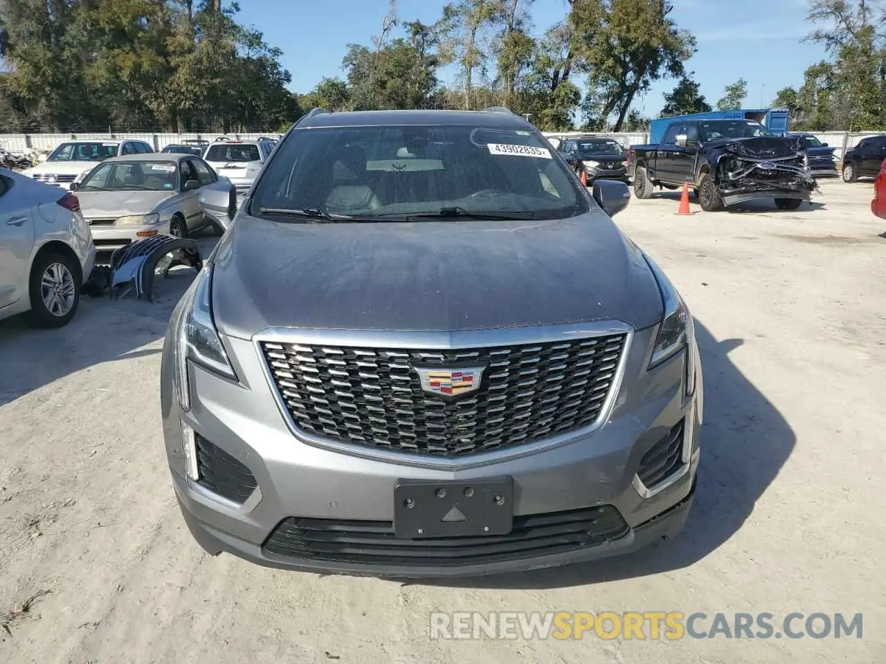 5 fotografías del automóvil dañado 1GYKNDRS0LZ147886 CADILLAC XT5 2020