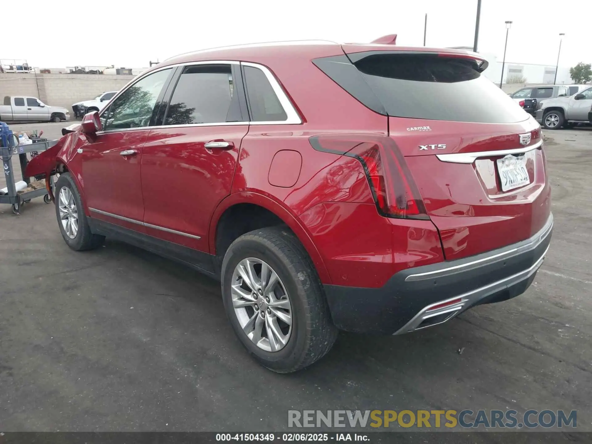 3 fotografías del automóvil dañado 1GYKNDRS0LZ195095 CADILLAC XT5 2020