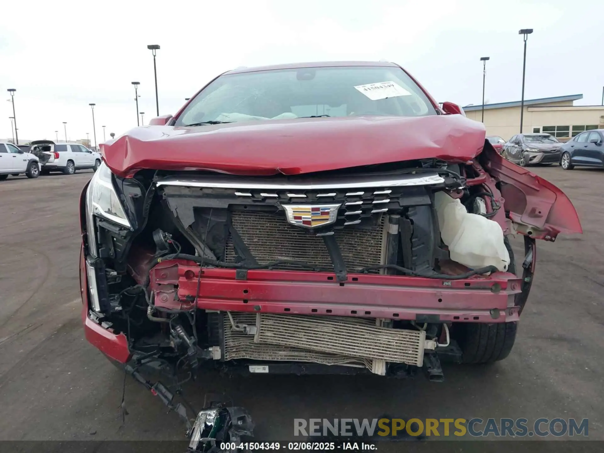 6 fotografías del automóvil dañado 1GYKNDRS0LZ195095 CADILLAC XT5 2020