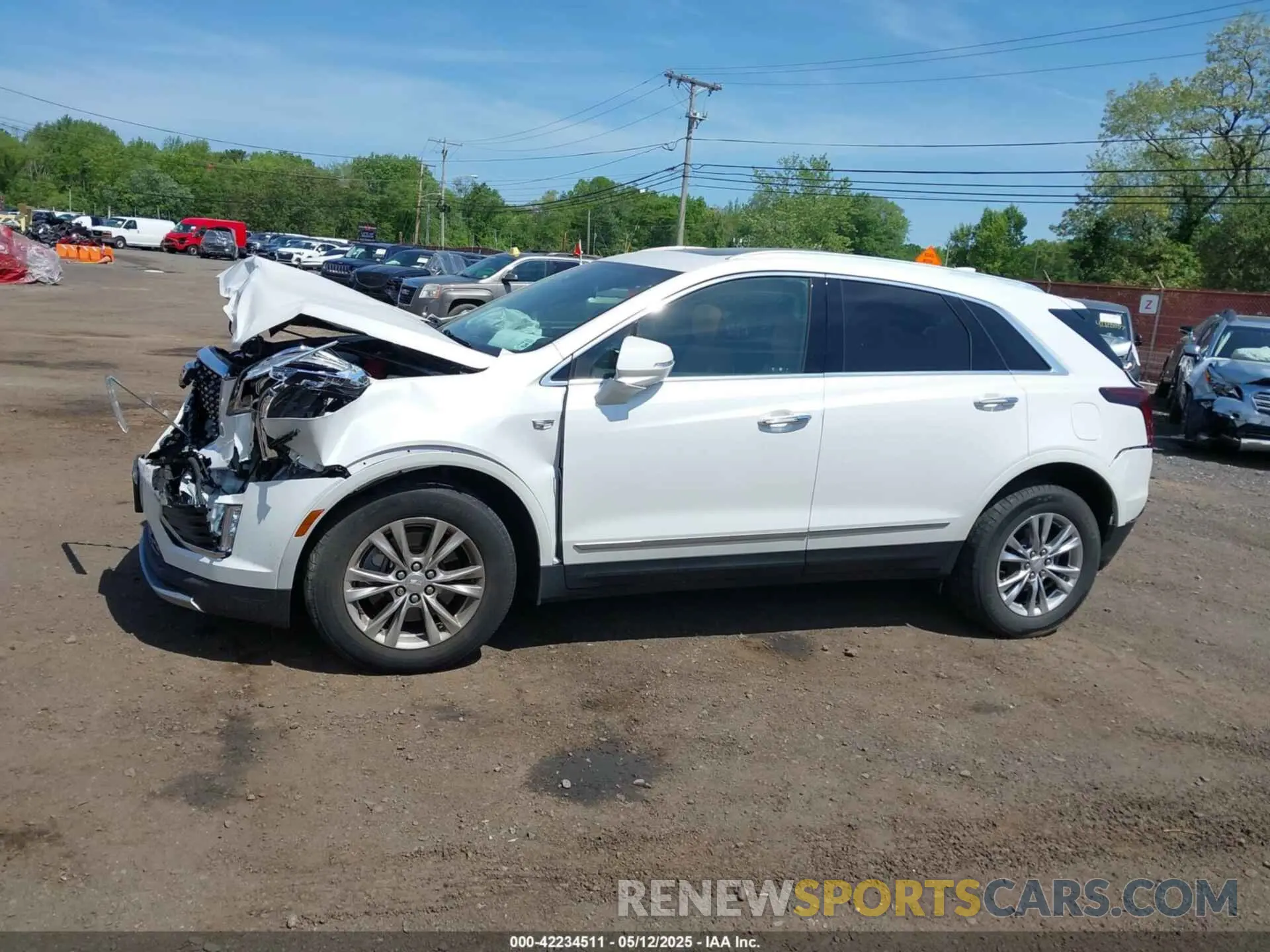 14 fotografías del automóvil dañado 1GYKNDRS0LZ212137 CADILLAC XT5 2020