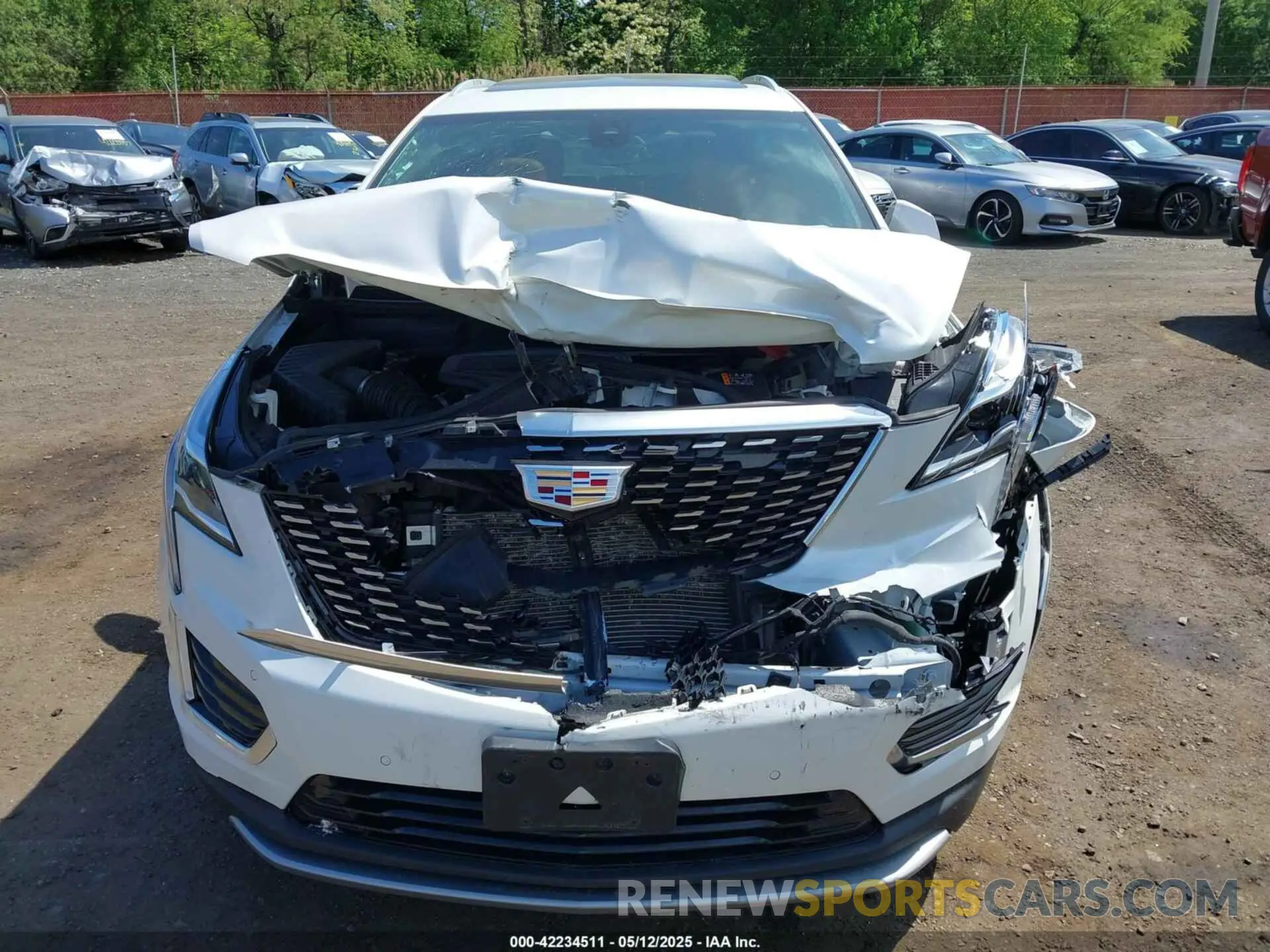 6 fotografías del automóvil dañado 1GYKNDRS0LZ212137 CADILLAC XT5 2020
