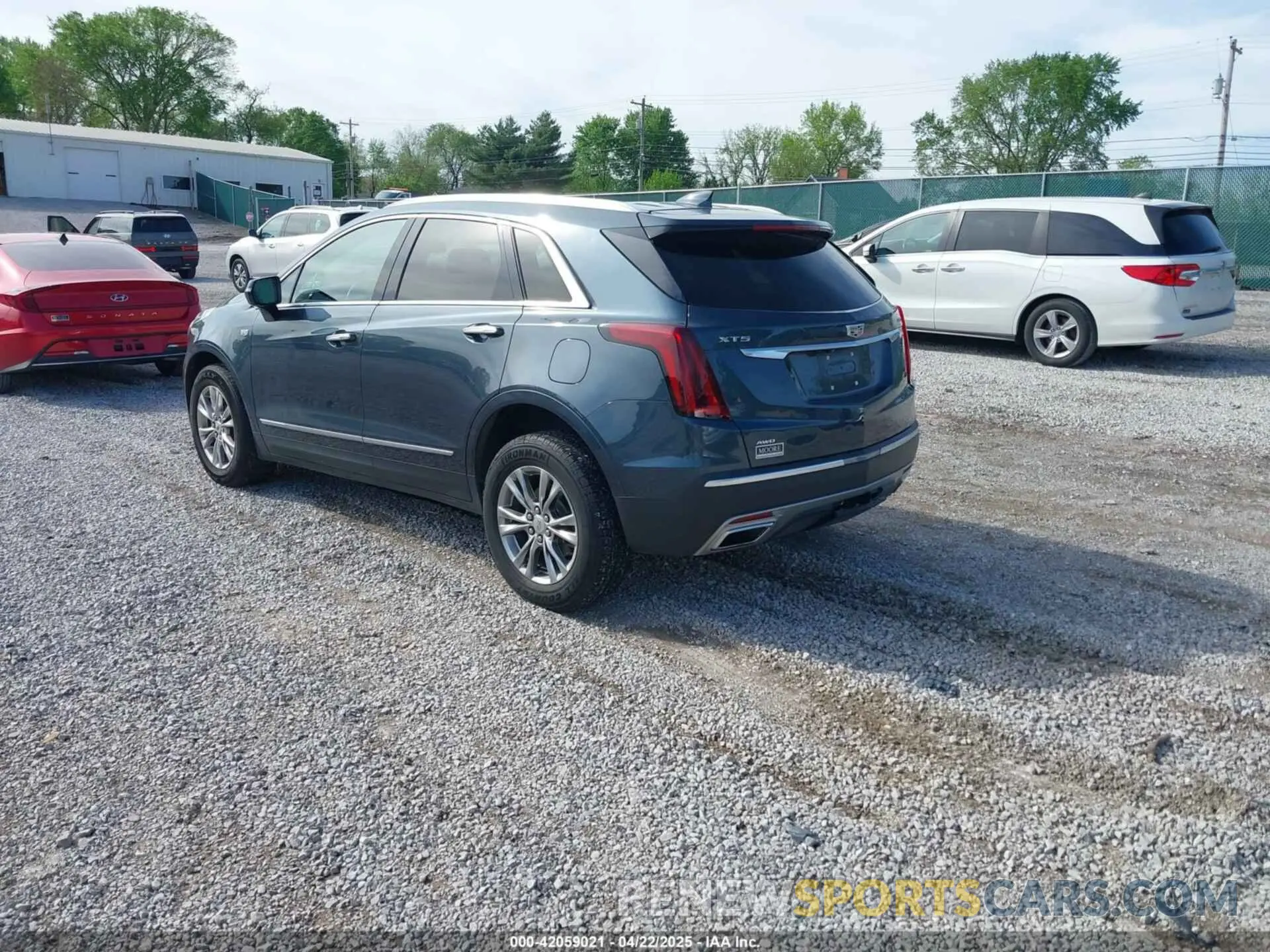 3 fotografías del automóvil dañado 1GYKNDRS1LZ198880 CADILLAC XT5 2020
