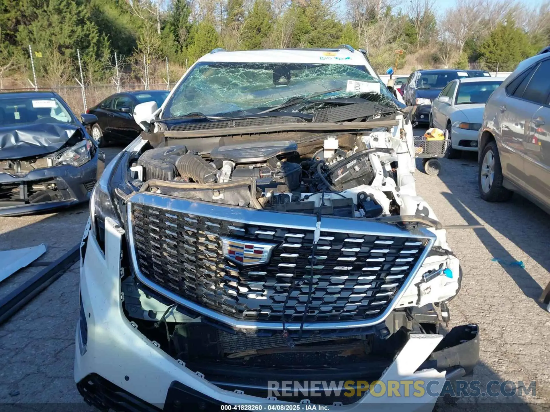 12 fotografías del automóvil dañado 1GYKNDRS2LZ213595 CADILLAC XT5 2020
