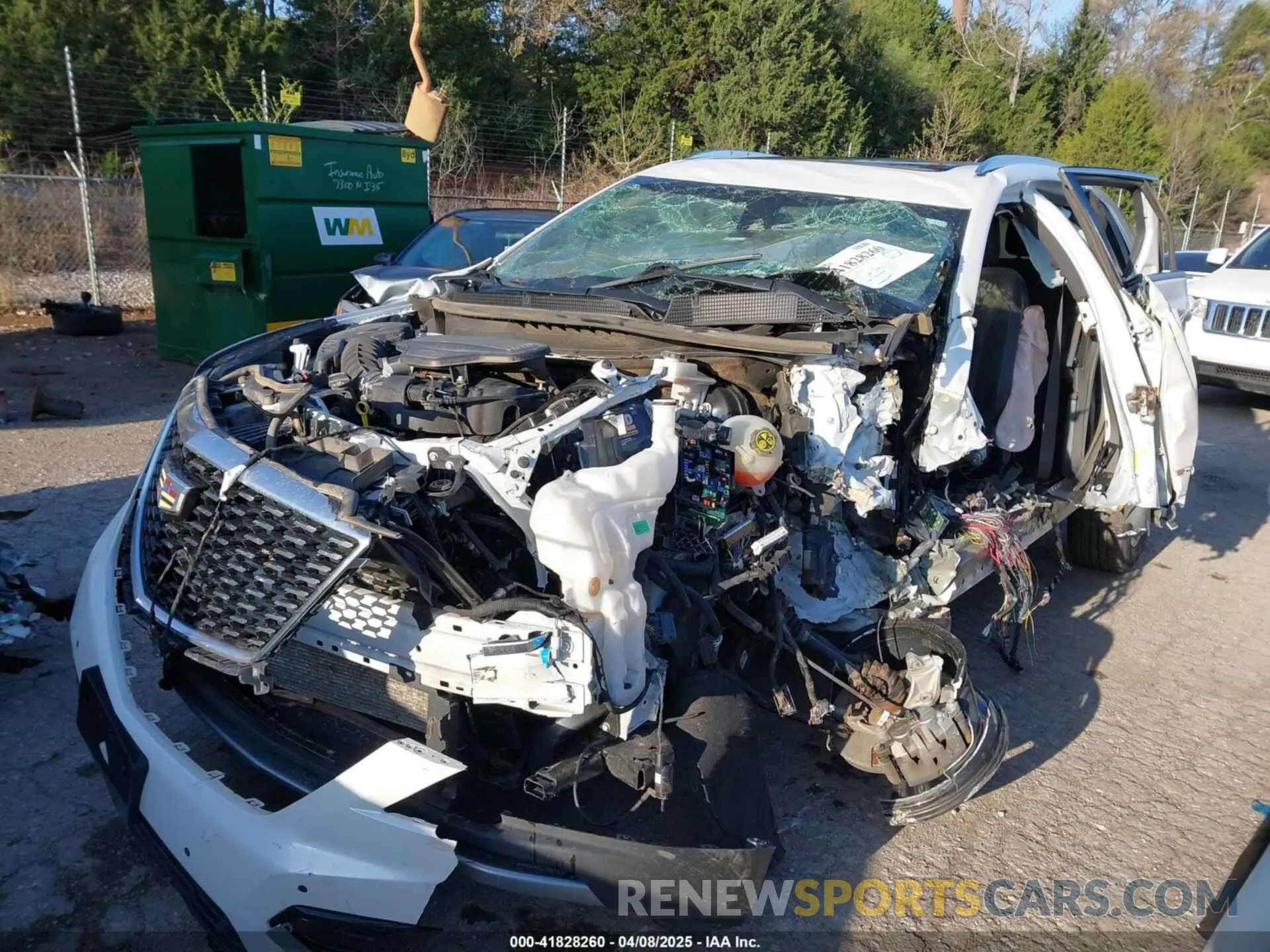 6 fotografías del automóvil dañado 1GYKNDRS2LZ213595 CADILLAC XT5 2020