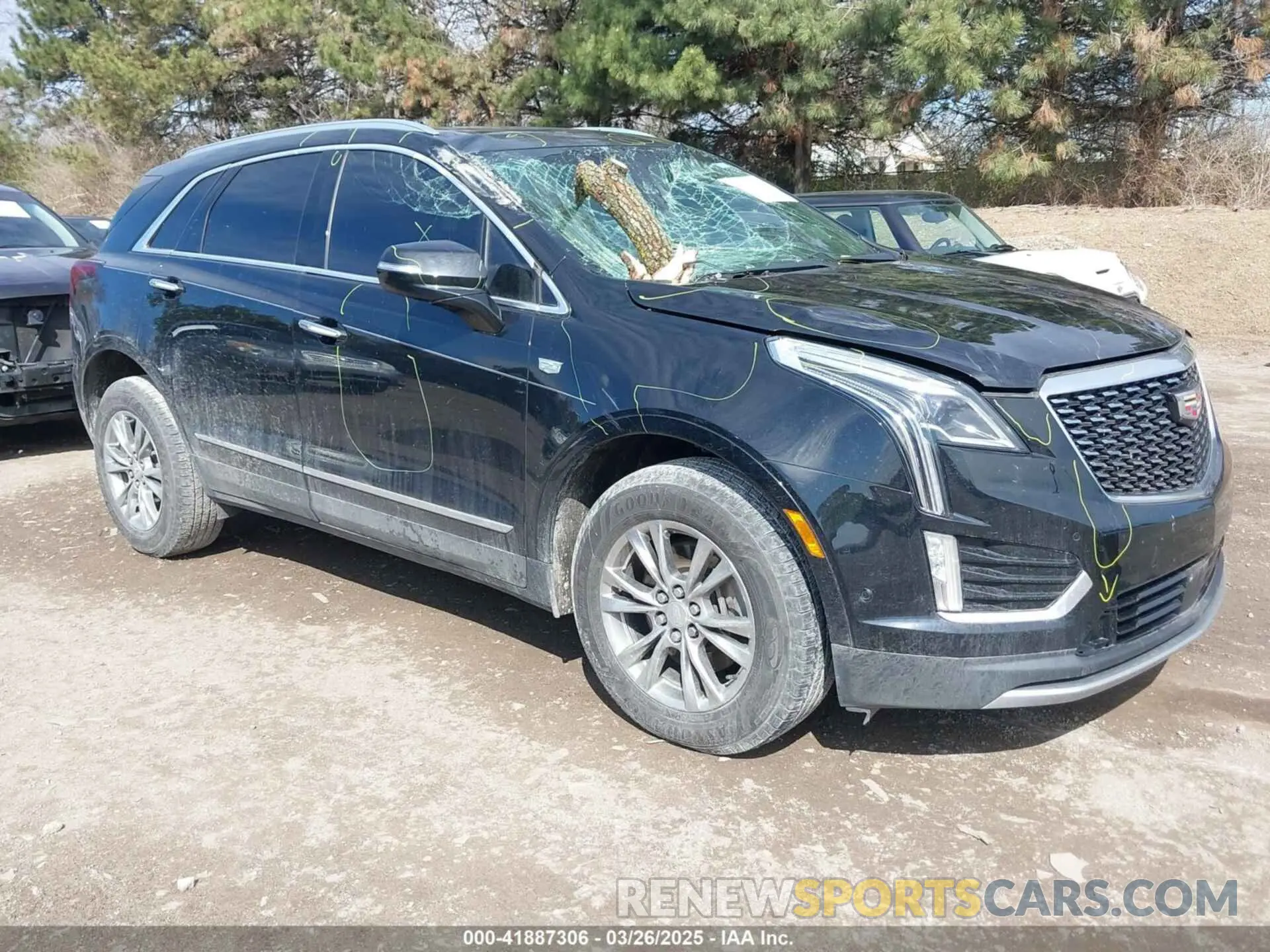 1 fotografías del automóvil dañado 1GYKNDRS3LZ107687 CADILLAC XT5 2020