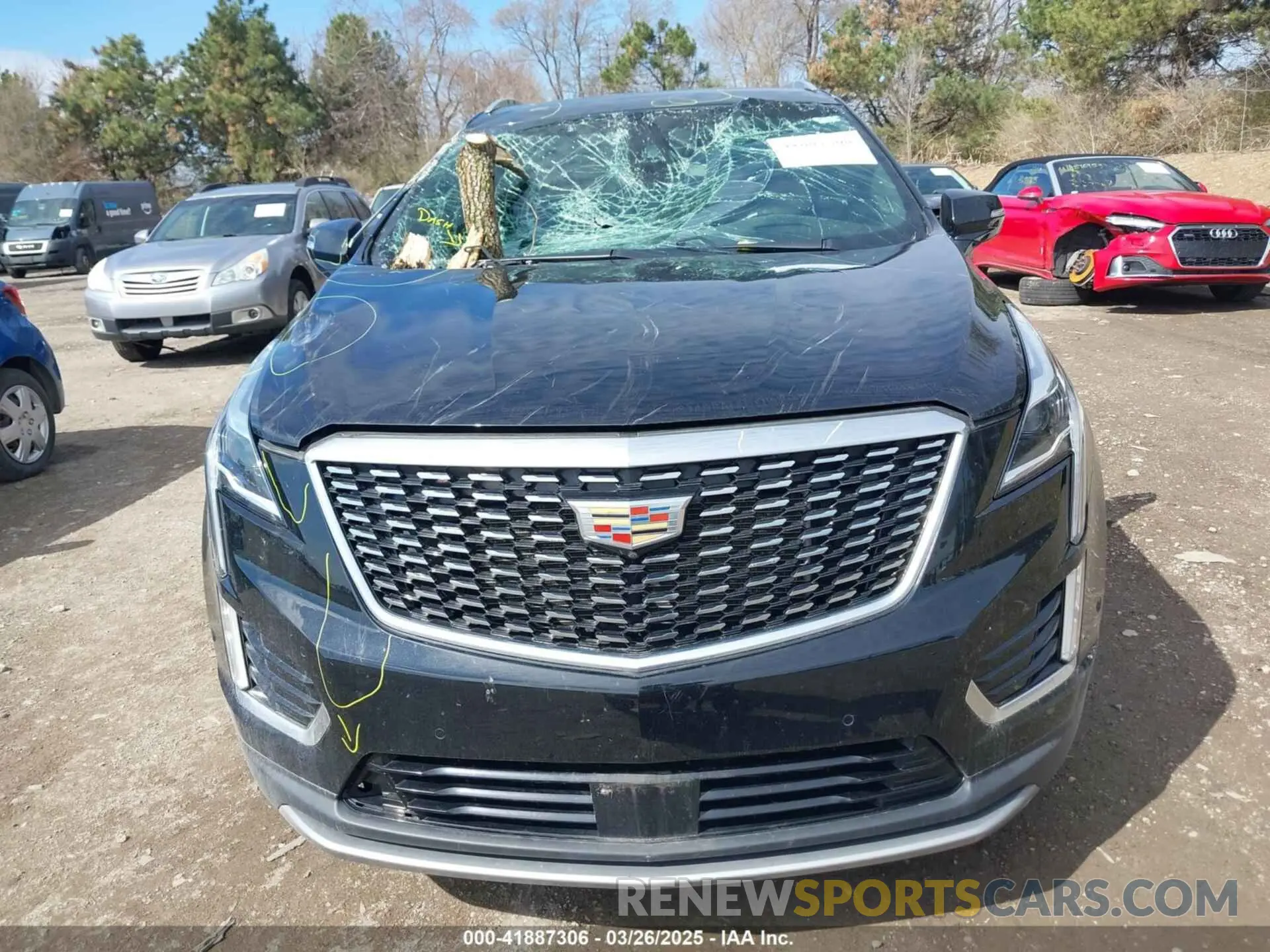 12 fotografías del automóvil dañado 1GYKNDRS3LZ107687 CADILLAC XT5 2020