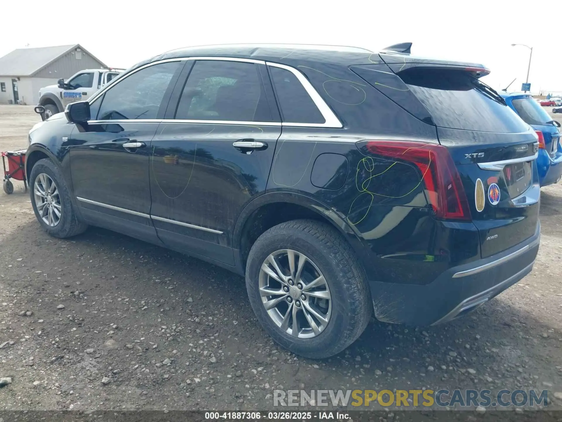 3 fotografías del automóvil dañado 1GYKNDRS3LZ107687 CADILLAC XT5 2020