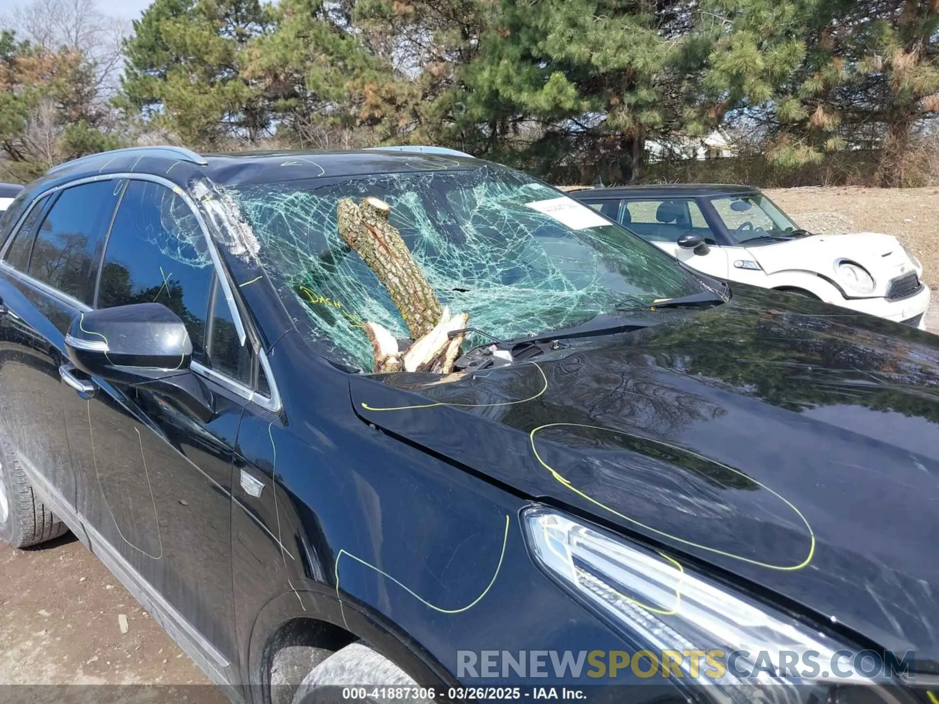 6 fotografías del automóvil dañado 1GYKNDRS3LZ107687 CADILLAC XT5 2020