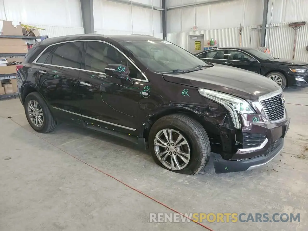 4 fotografías del automóvil dañado 1GYKNDRS3LZ148787 CADILLAC XT5 2020