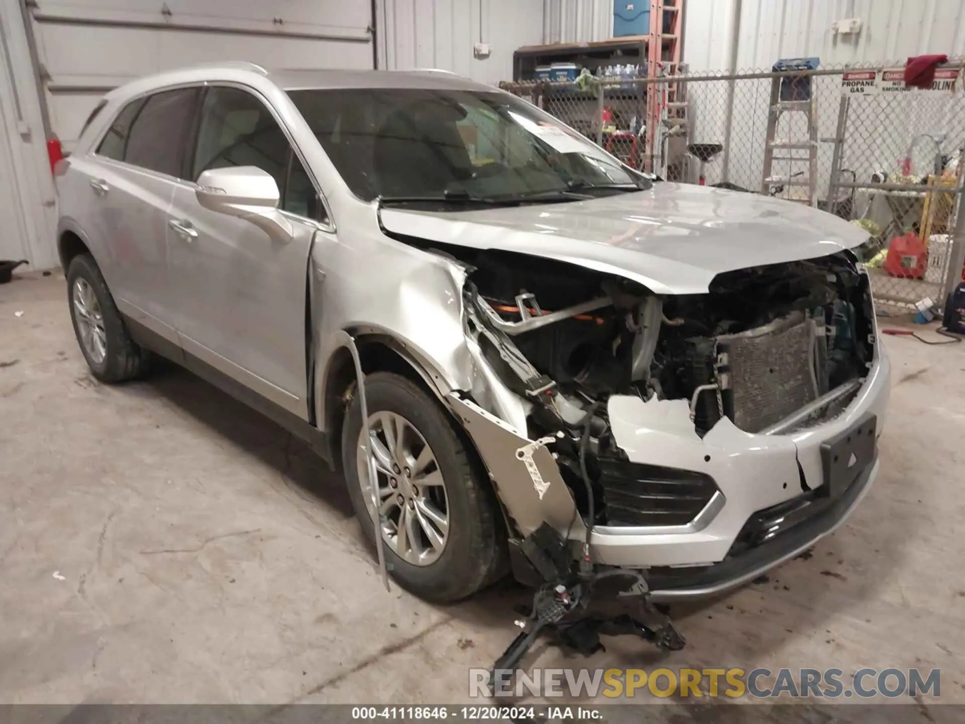 1 fotografías del automóvil dañado 1GYKNDRS4LZ166523 CADILLAC XT5 2020