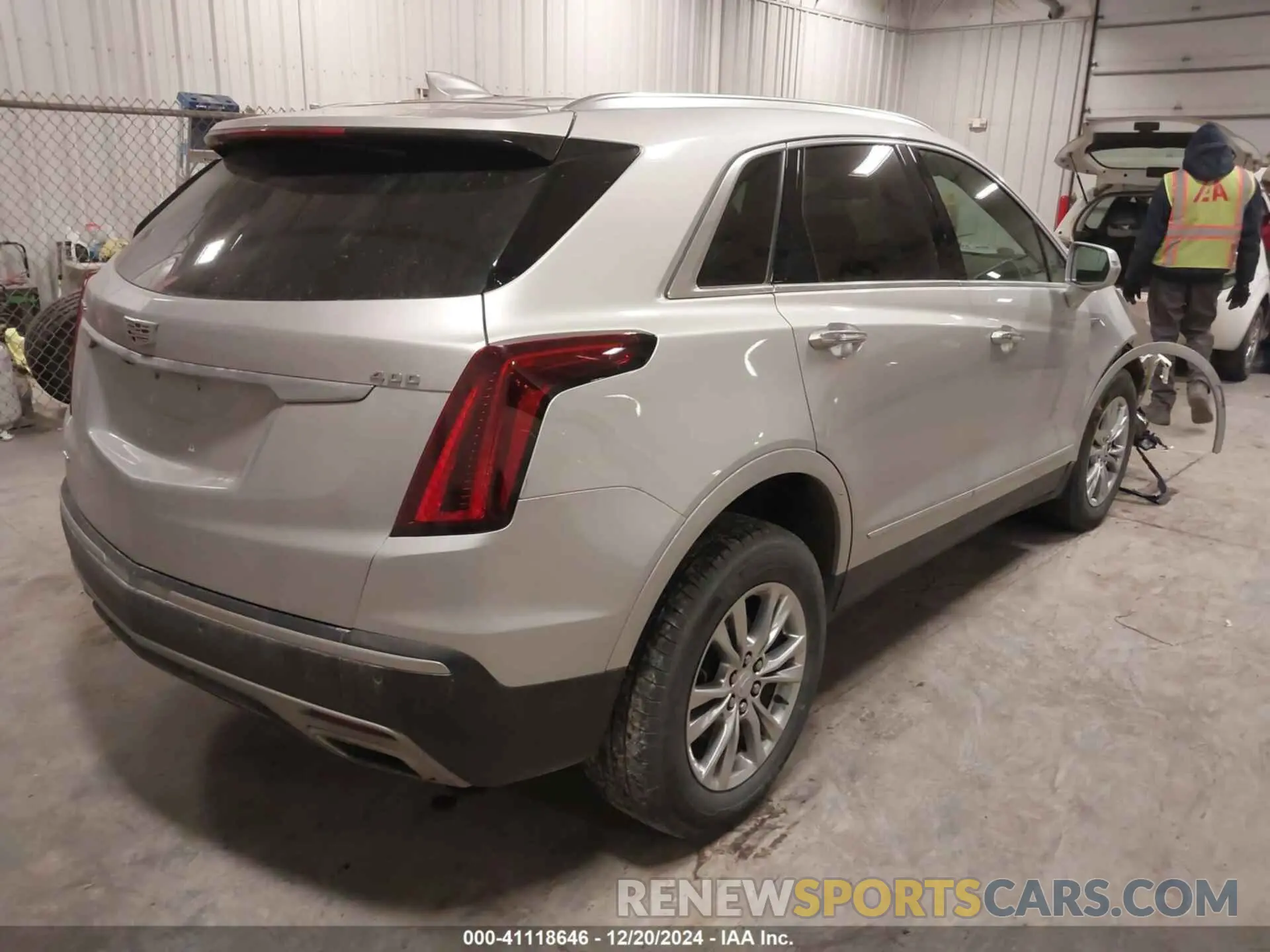 4 fotografías del automóvil dañado 1GYKNDRS4LZ166523 CADILLAC XT5 2020