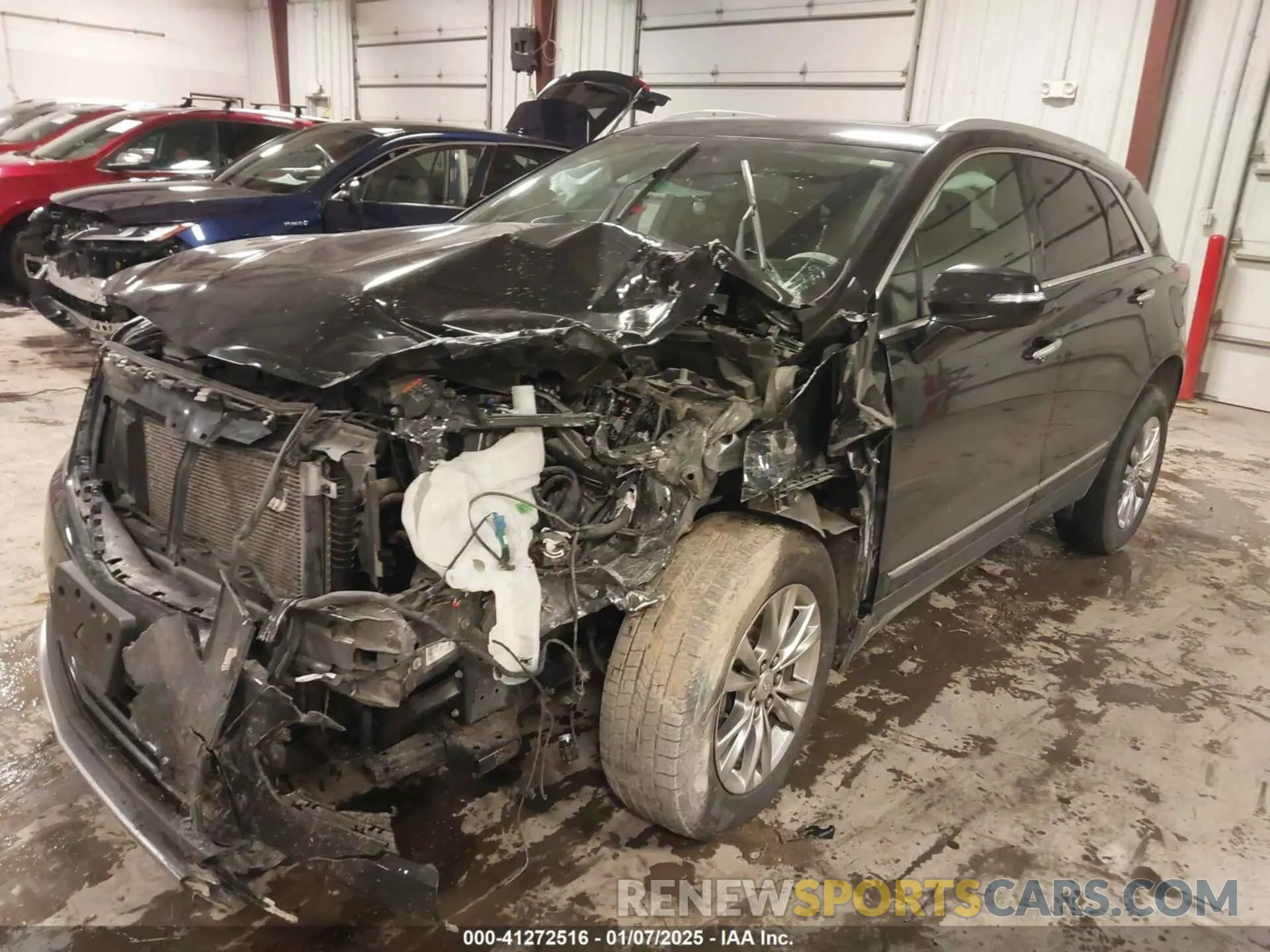 2 fotografías del automóvil dañado 1GYKNDRS4LZ190028 CADILLAC XT5 2020