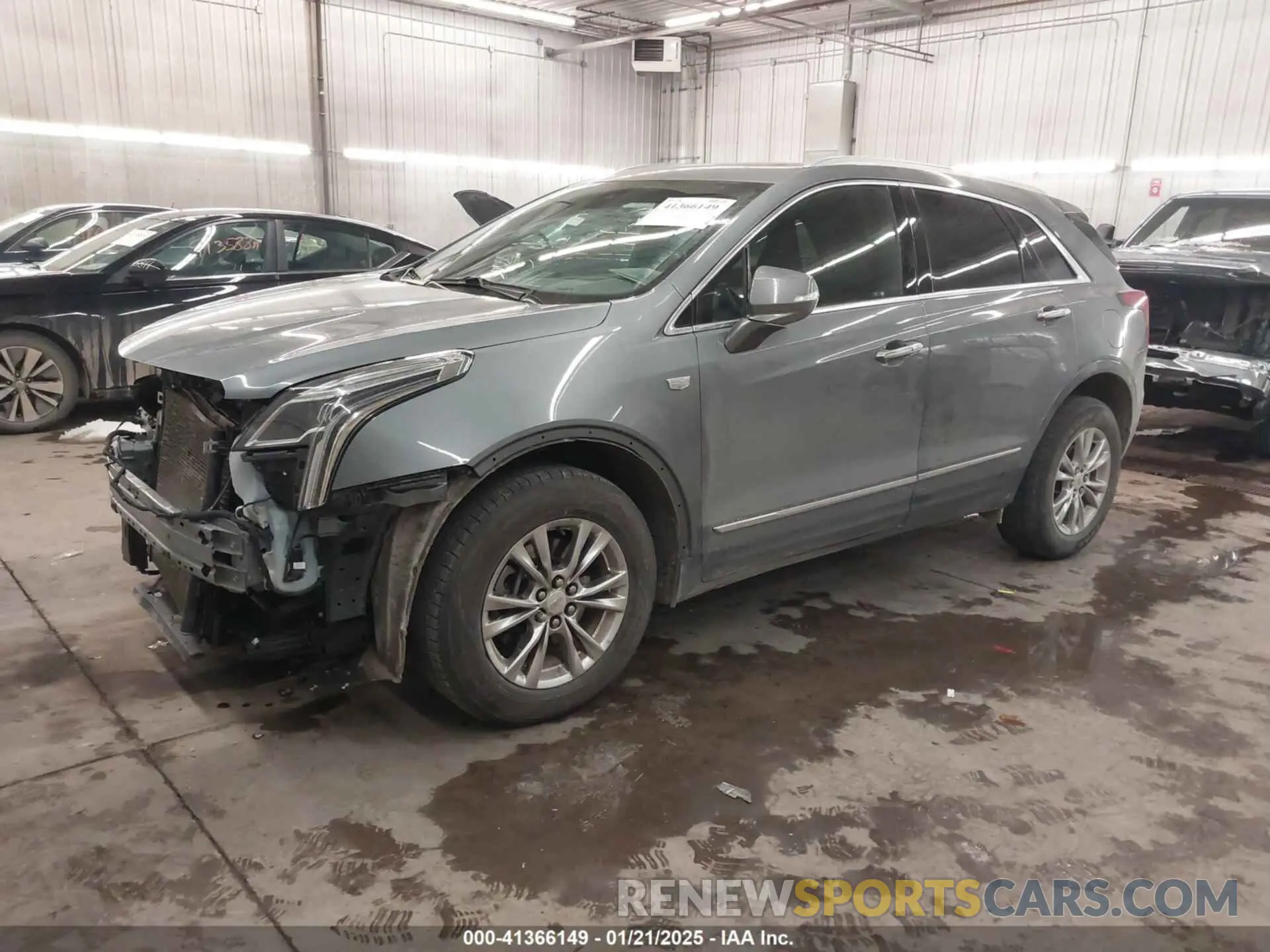 2 fotografías del automóvil dañado 1GYKNDRS7LZ131734 CADILLAC XT5 2020