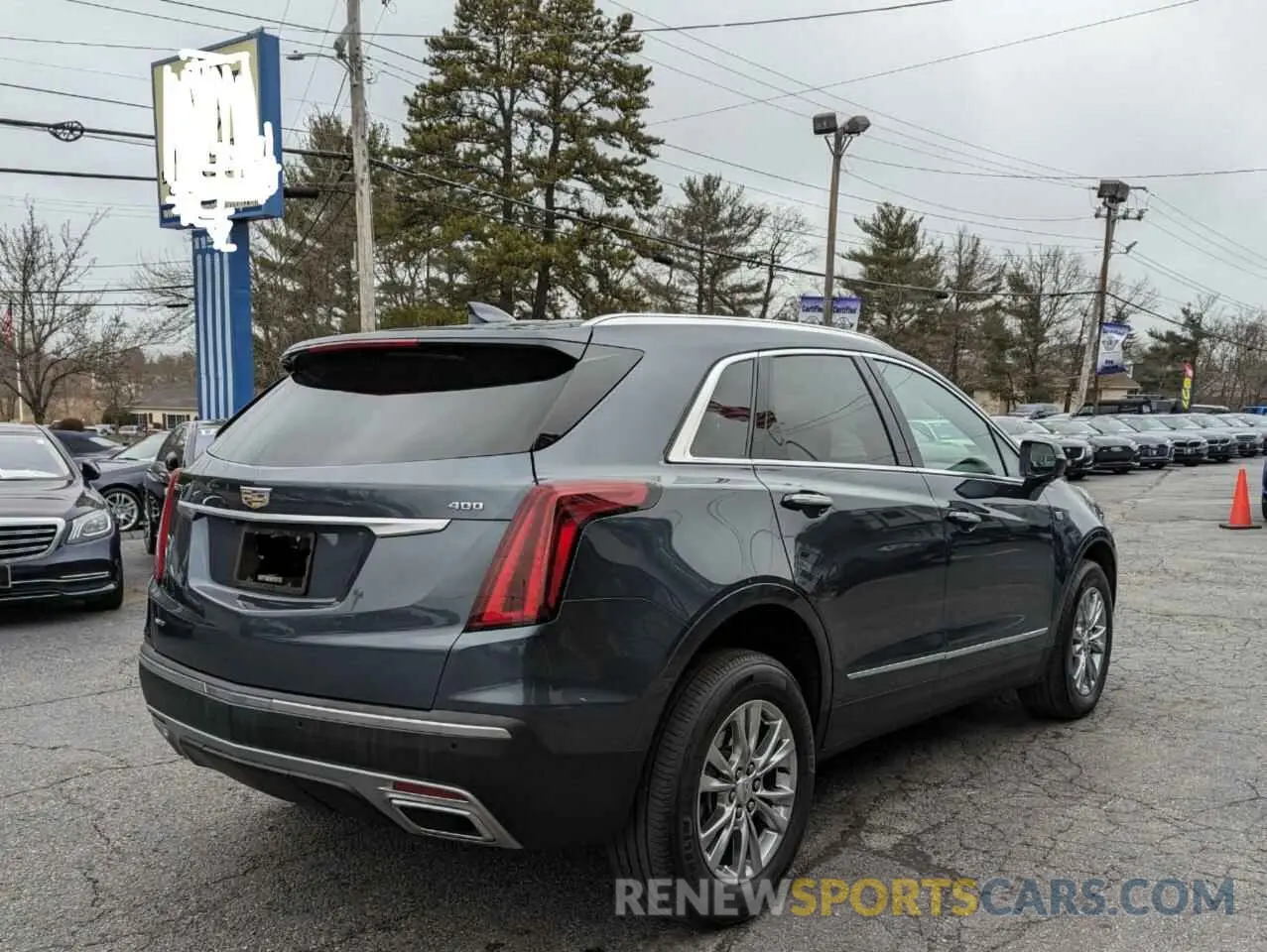 4 fotografías del automóvil dañado 1GYKNDRS8LZ110584 CADILLAC XT5 2020
