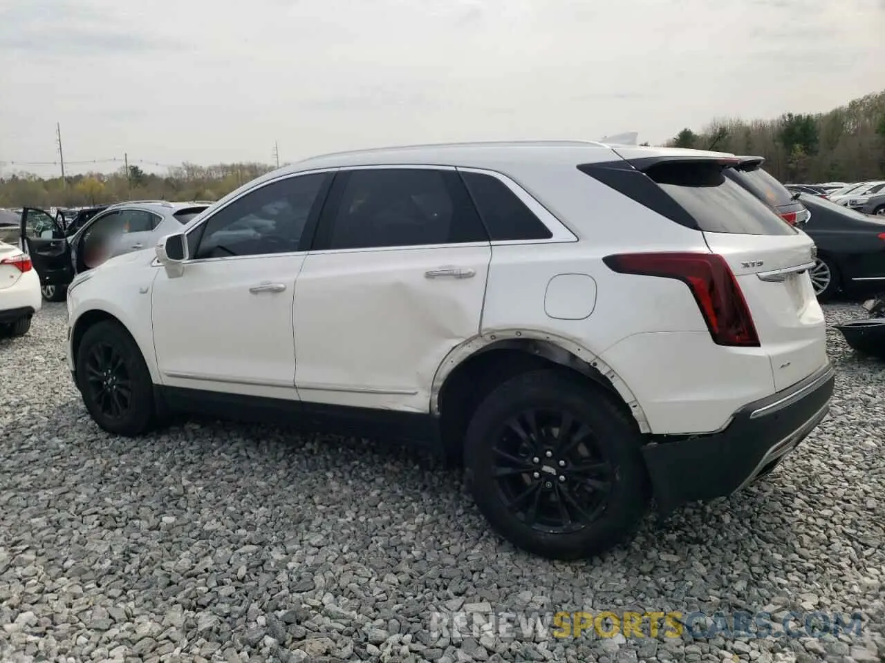 2 fotografías del automóvil dañado 1GYKNDRS8LZ112206 CADILLAC XT5 2020