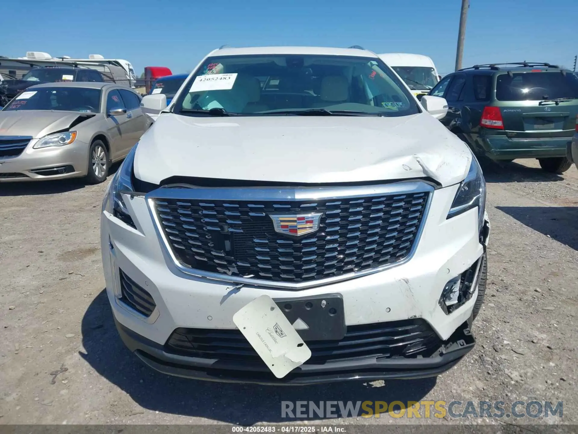 12 fotografías del automóvil dañado 1GYKNDRS8LZ233284 CADILLAC XT5 2020