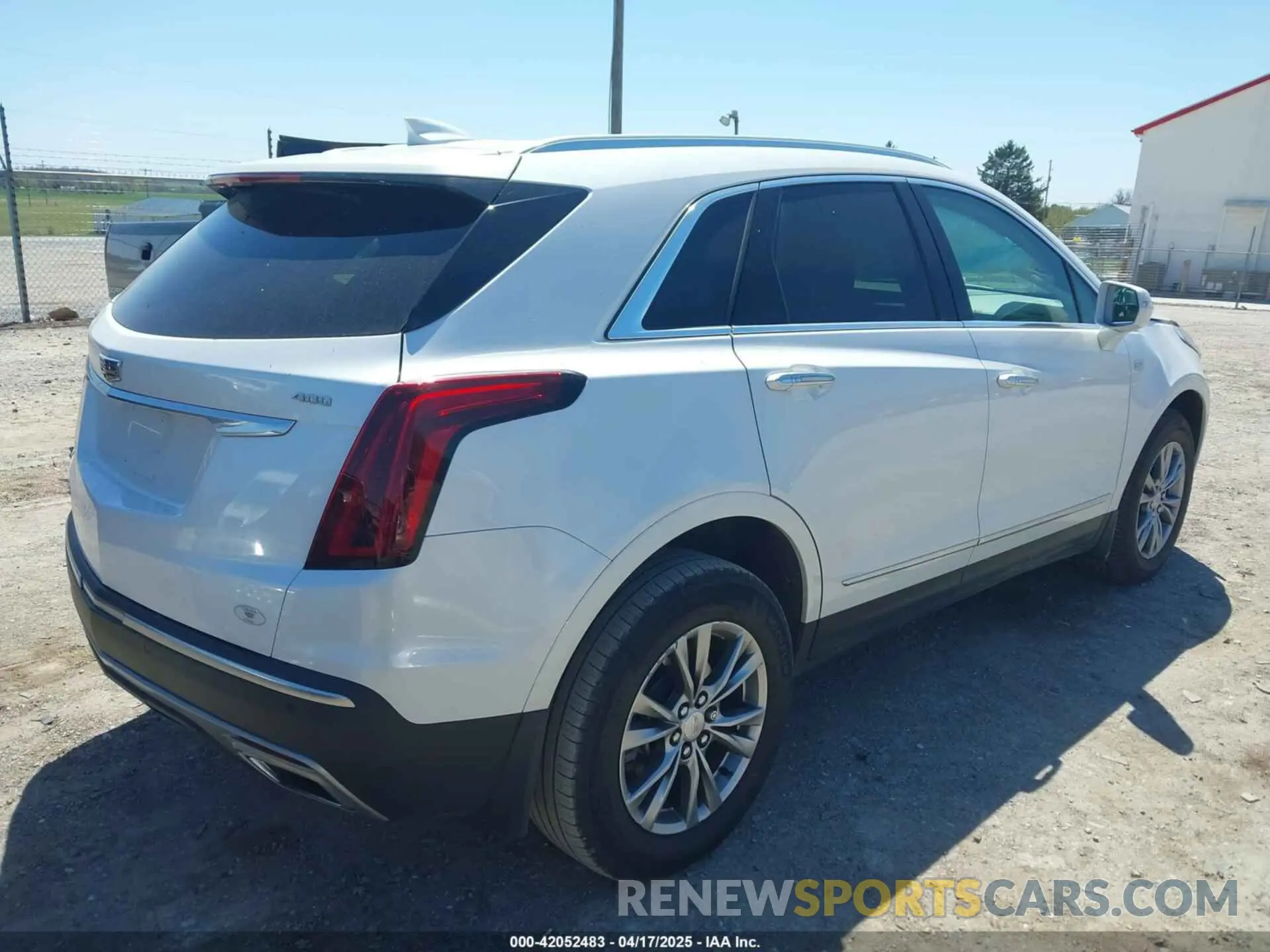 4 fotografías del automóvil dañado 1GYKNDRS8LZ233284 CADILLAC XT5 2020