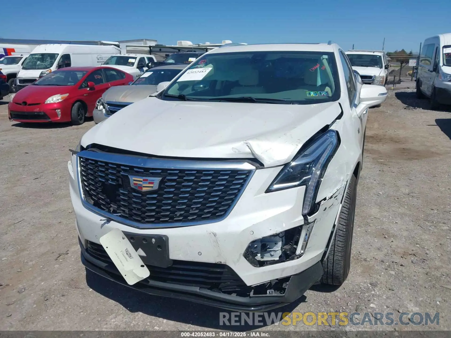 6 fotografías del automóvil dañado 1GYKNDRS8LZ233284 CADILLAC XT5 2020