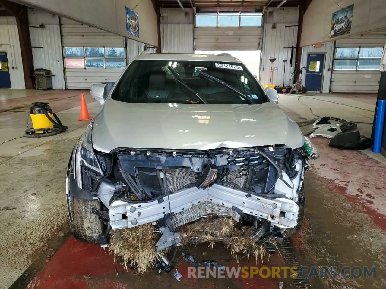 5 fotografías del automóvil dañado 1GYKNDRS9LZ178411 CADILLAC XT5 2020