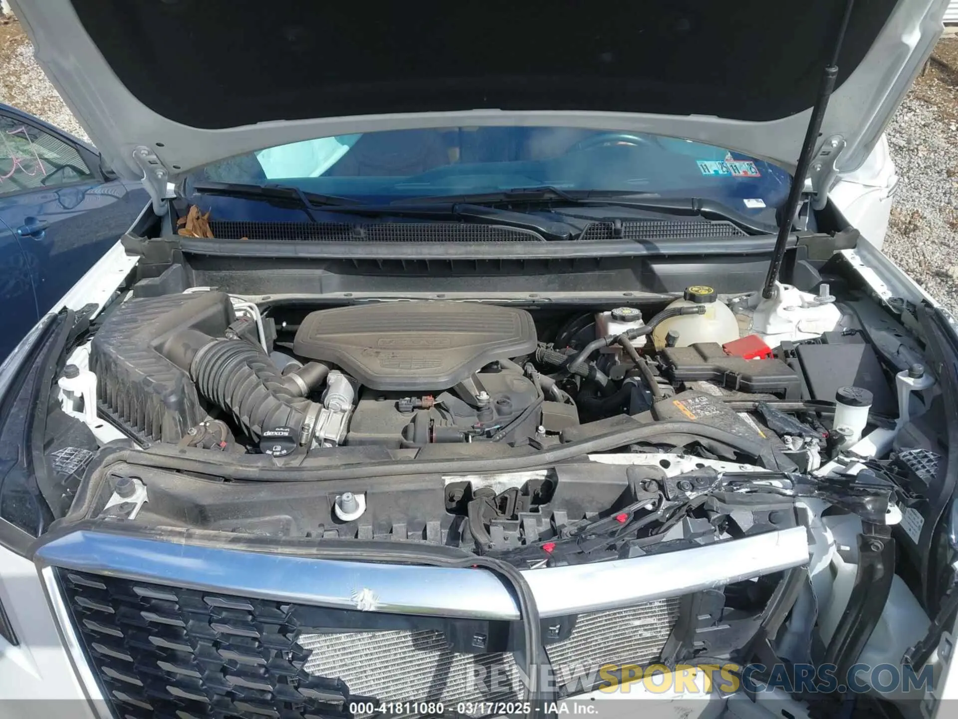 10 fotografías del automóvil dañado 1GYKNDRSXLZ205681 CADILLAC XT5 2020