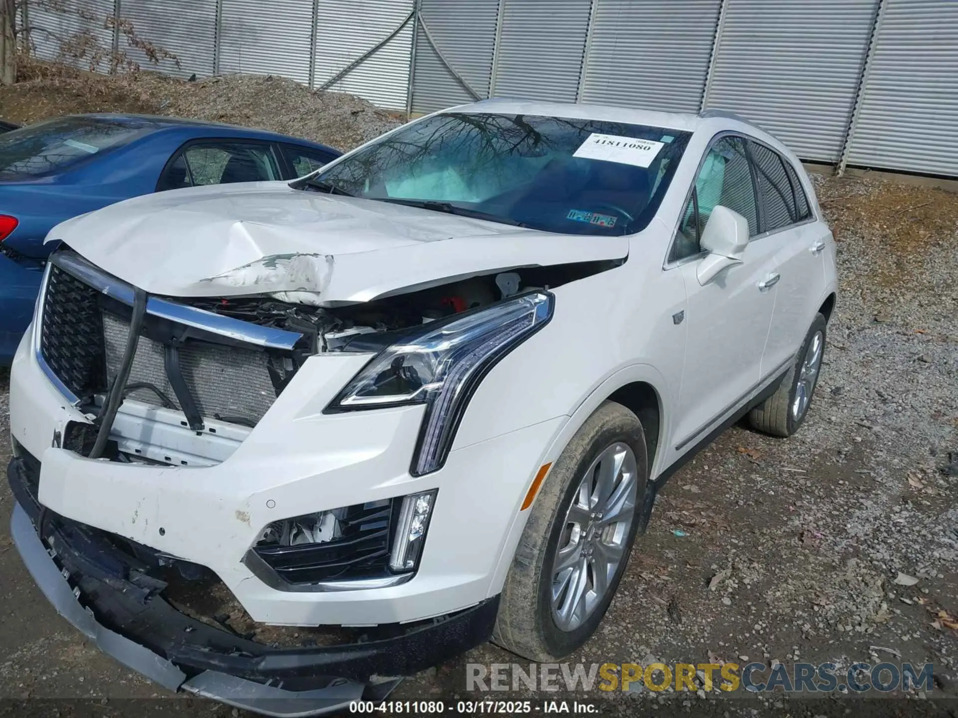 12 fotografías del automóvil dañado 1GYKNDRSXLZ205681 CADILLAC XT5 2020