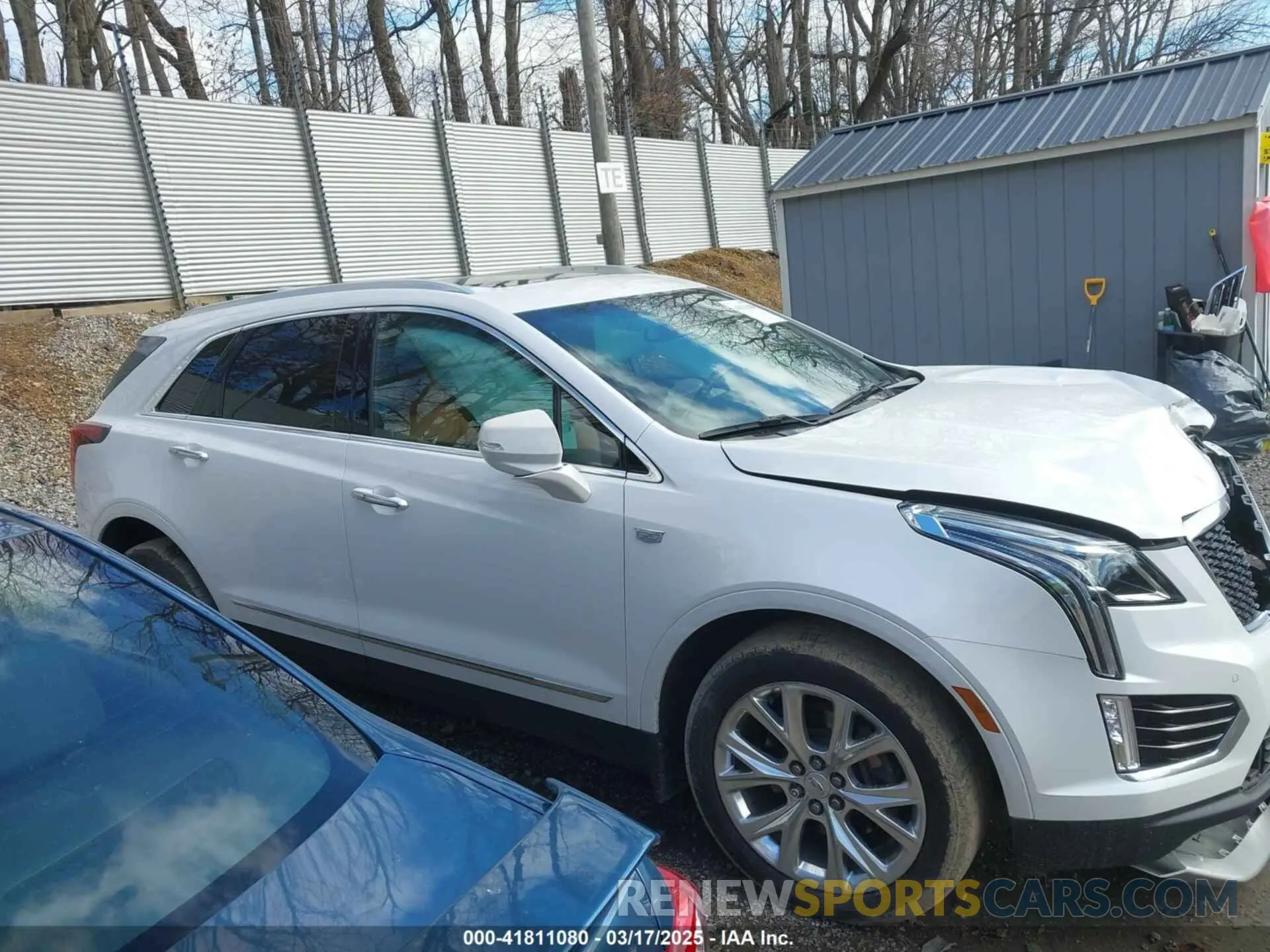 14 fotografías del automóvil dañado 1GYKNDRSXLZ205681 CADILLAC XT5 2020