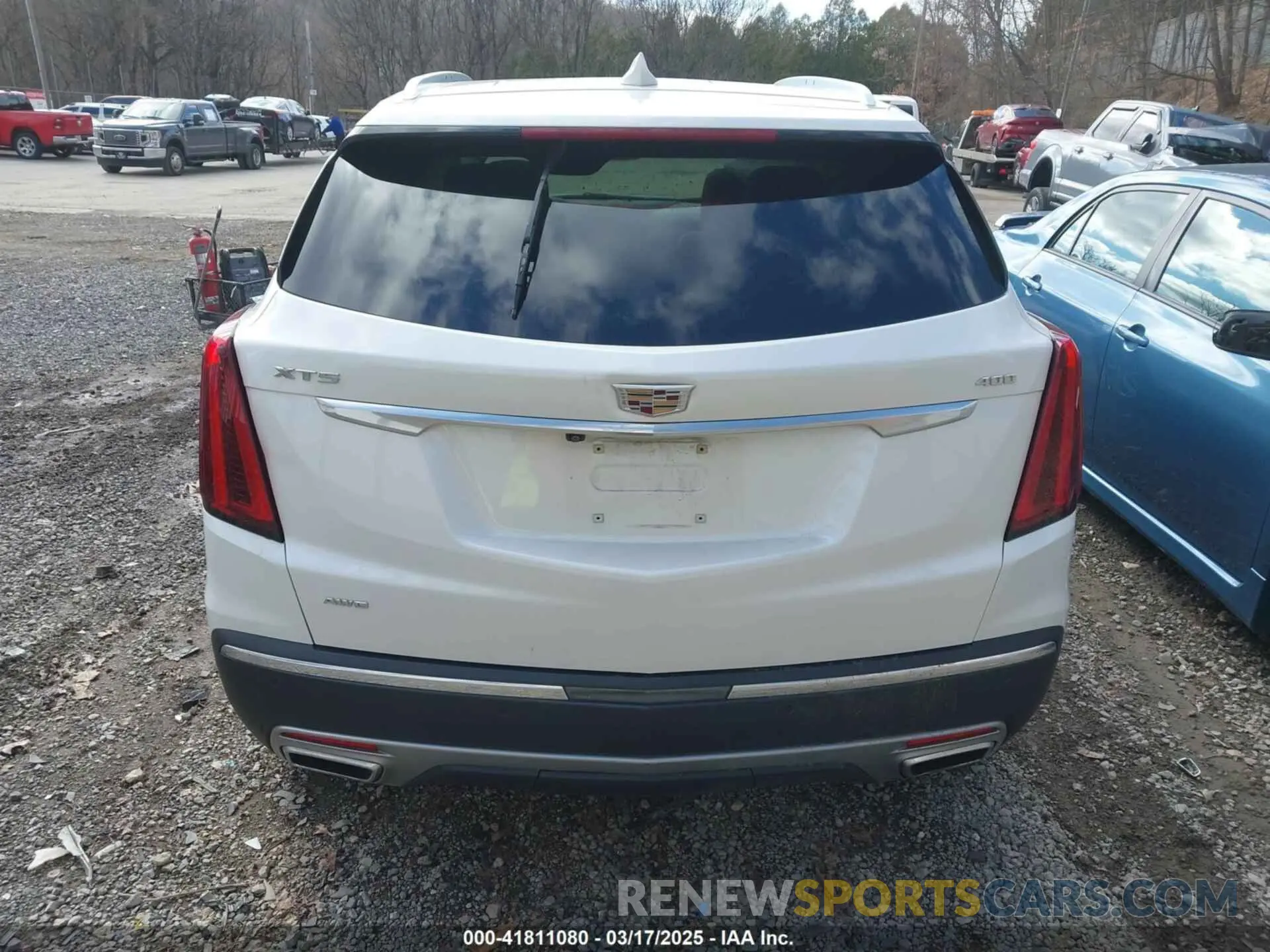 17 fotografías del automóvil dañado 1GYKNDRSXLZ205681 CADILLAC XT5 2020