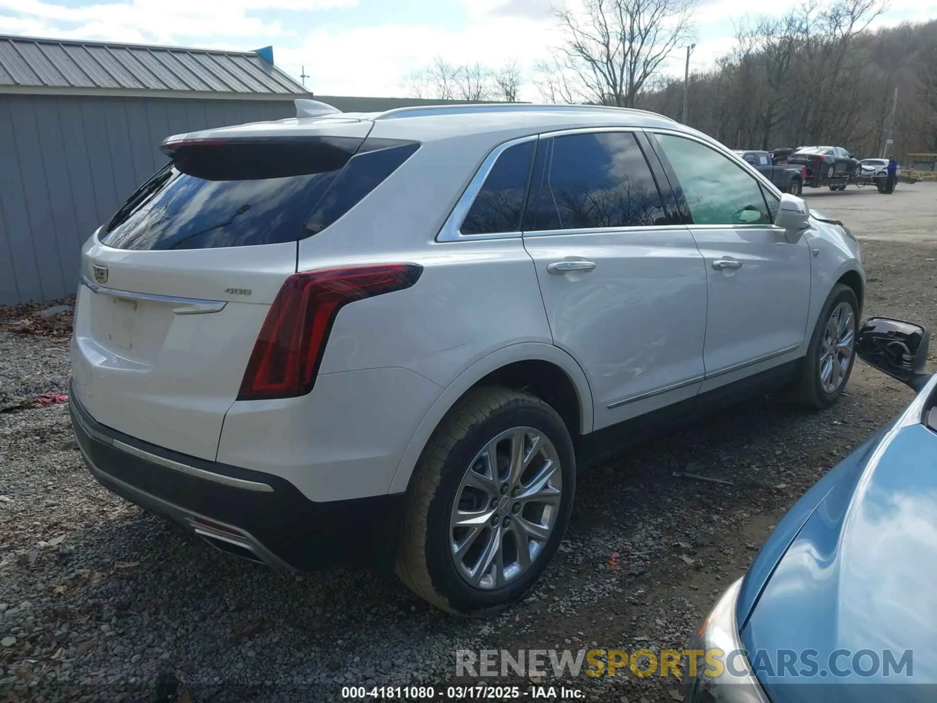 4 fotografías del automóvil dañado 1GYKNDRSXLZ205681 CADILLAC XT5 2020
