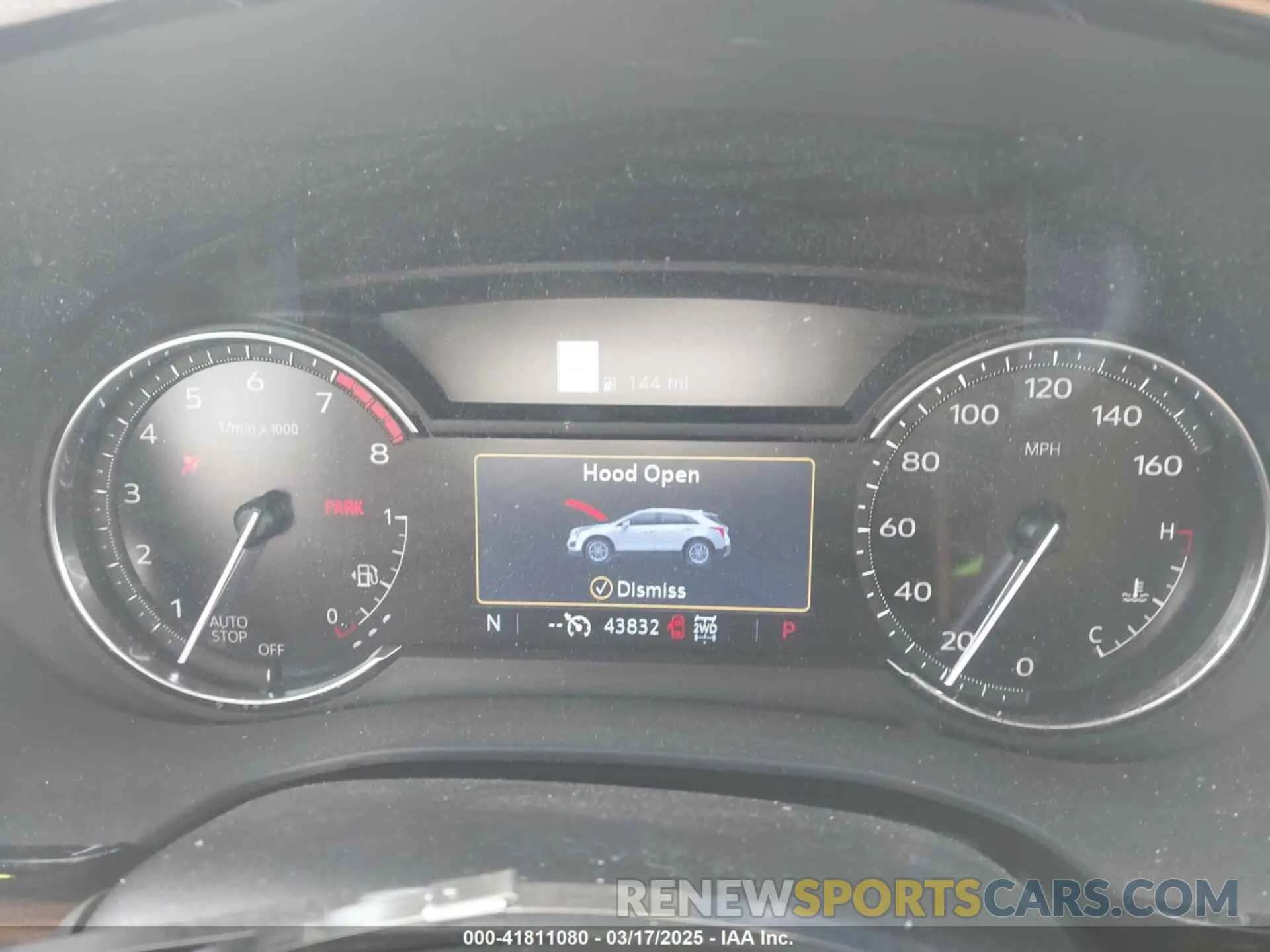7 fotografías del automóvil dañado 1GYKNDRSXLZ205681 CADILLAC XT5 2020